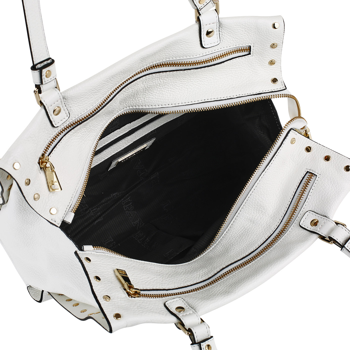 Кожаная сумка с клепками Ripani Eden