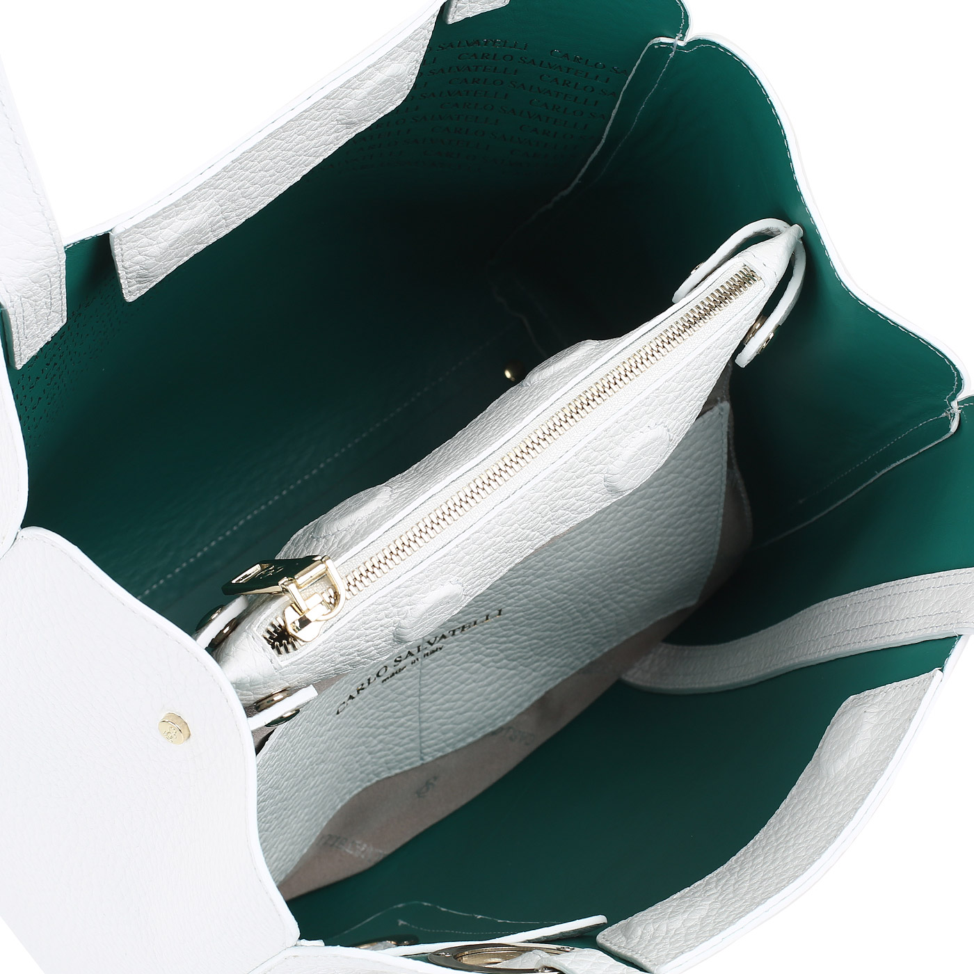 Сумка со съемным карманом Carlo Salvatelli Cervino