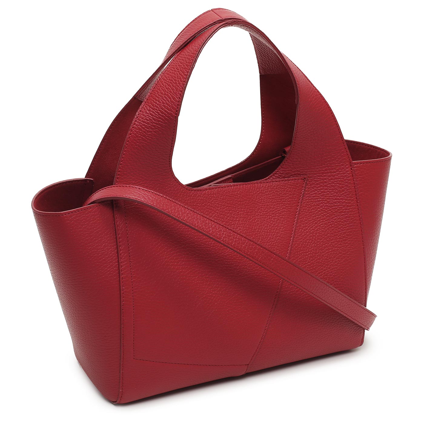 Кожаная сумка Aurelli Saffiano