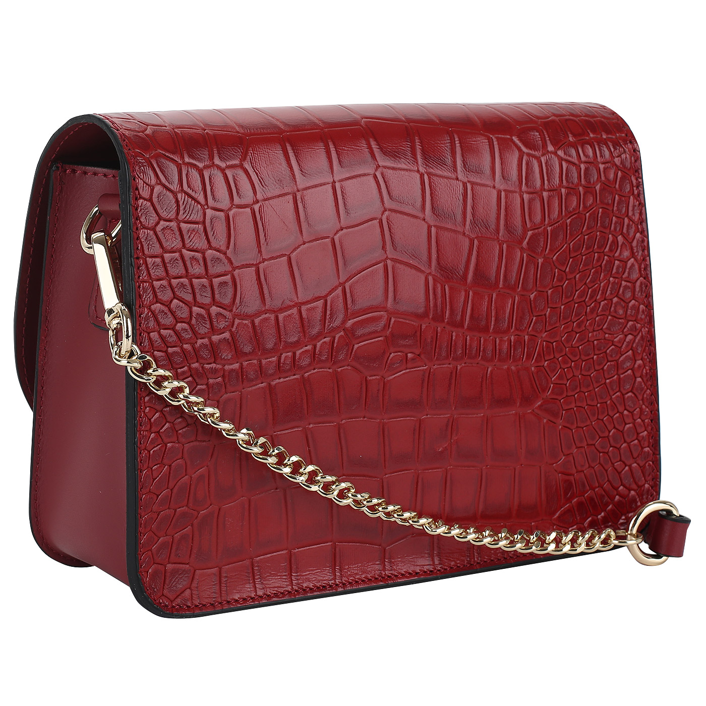 Сумка из комбинированной кожи Sara Burglar Pamela Cocco