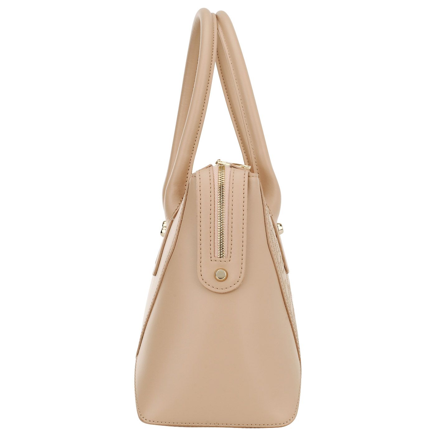 Кожаная сумка на двойной молнии Valentino Orlandi Adele