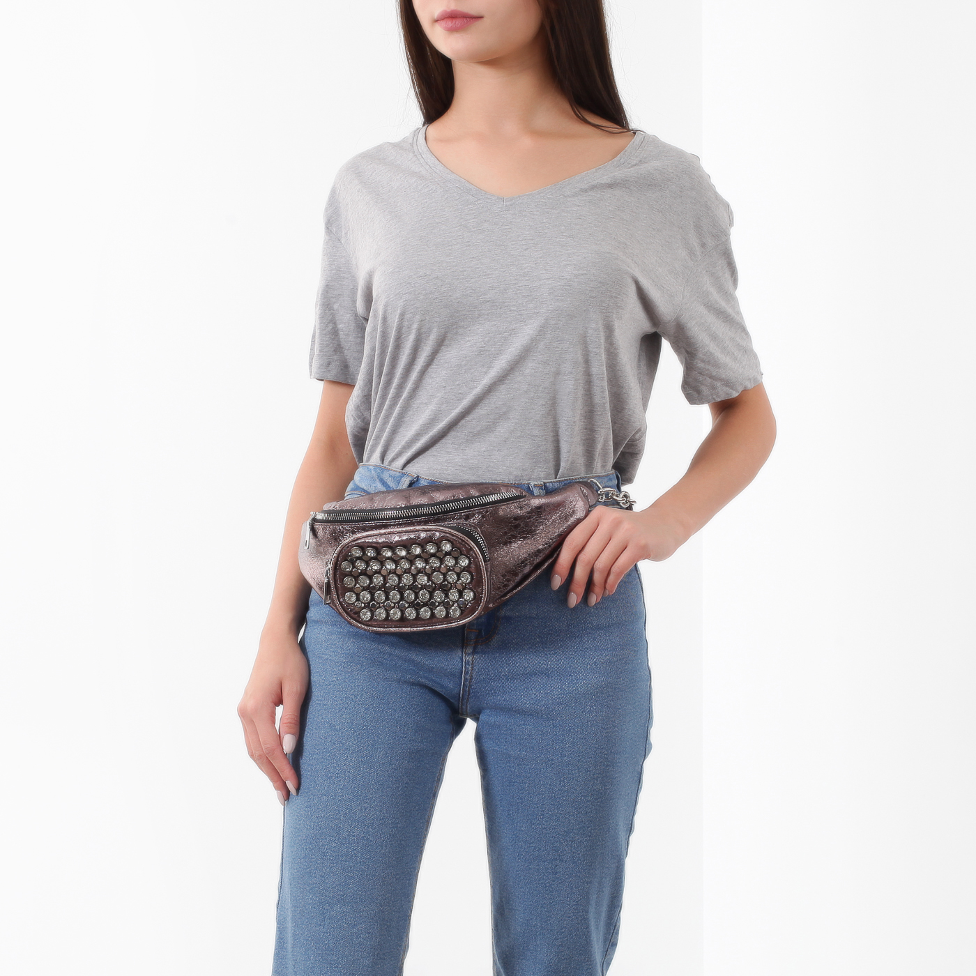 Вместительная поясная сумка Dispacci 