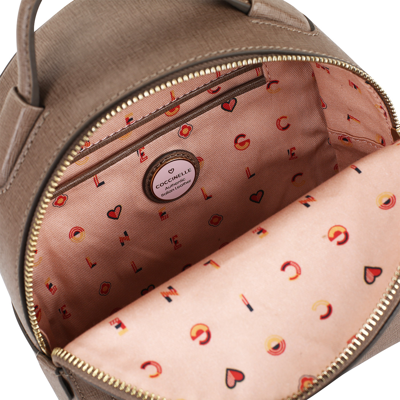 Рюкзак из сафьяна Coccinelle Clementine