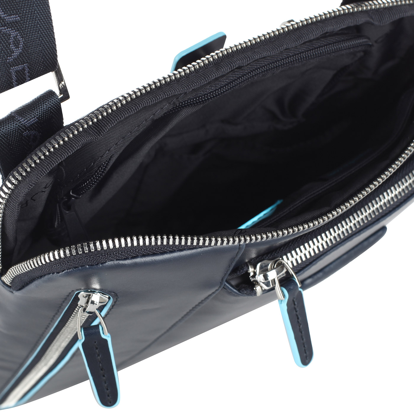 Кожаная сумка-планшет Piquadro Blue square