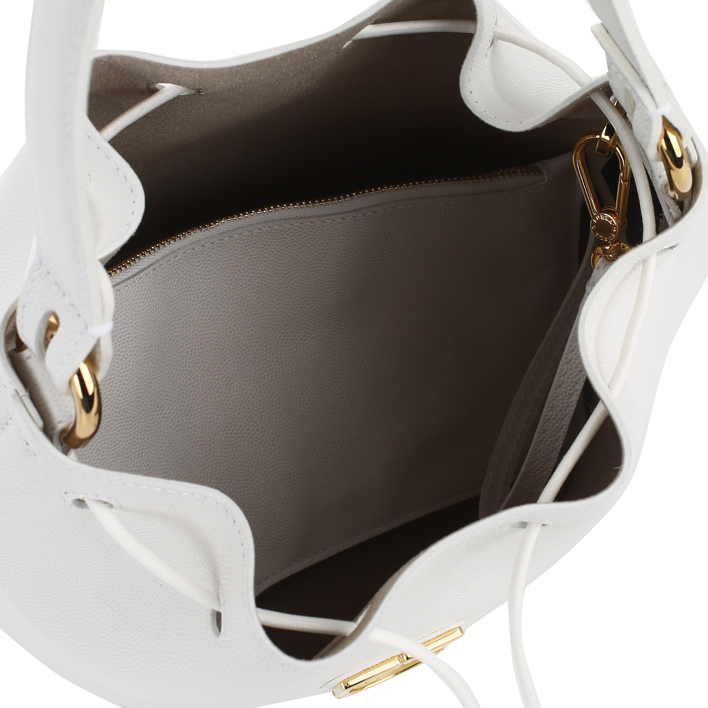 Сумка из белой кожи Furla Corona