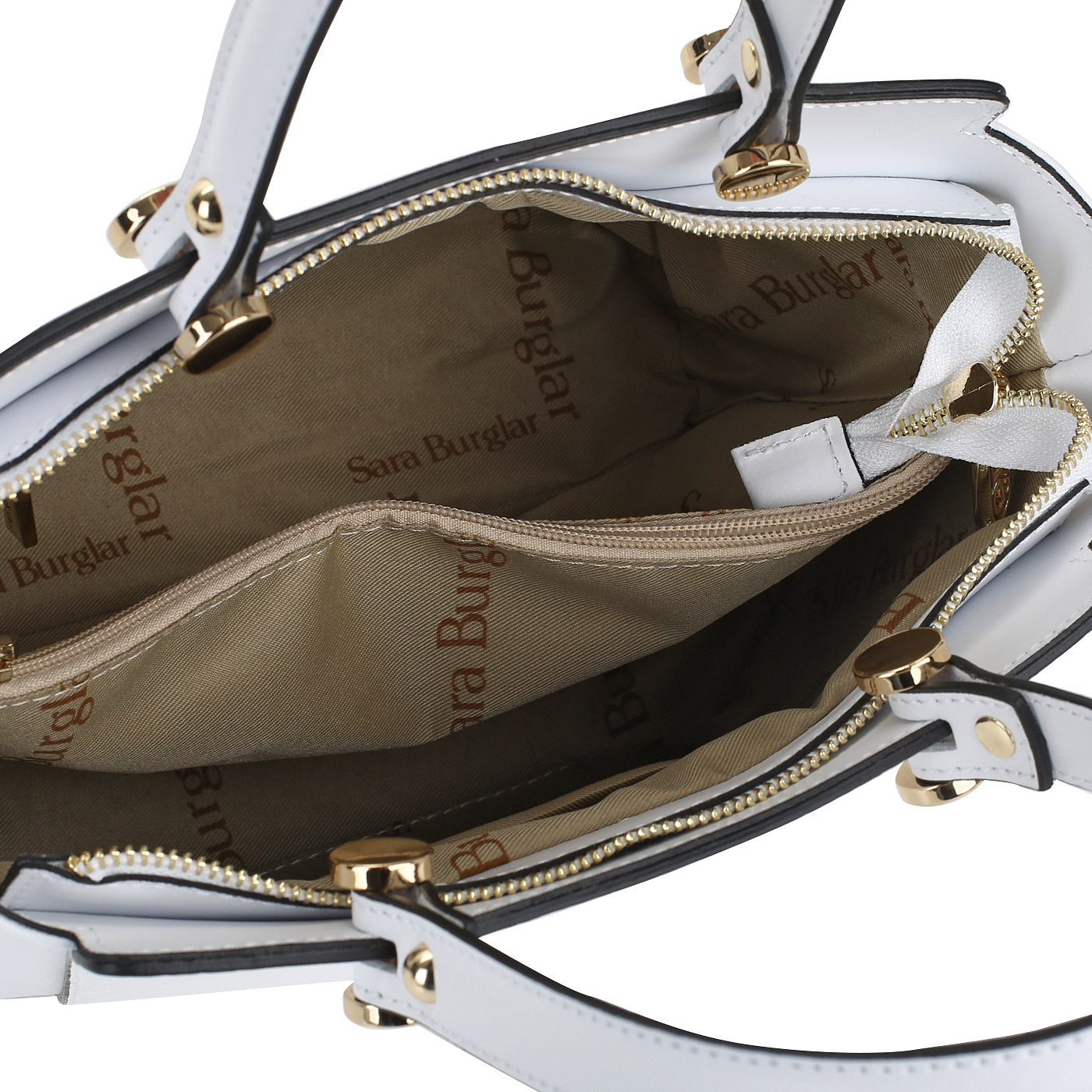 Комбинированная сумка с плечевым ремешком Sara Burglar Pamela Cocco