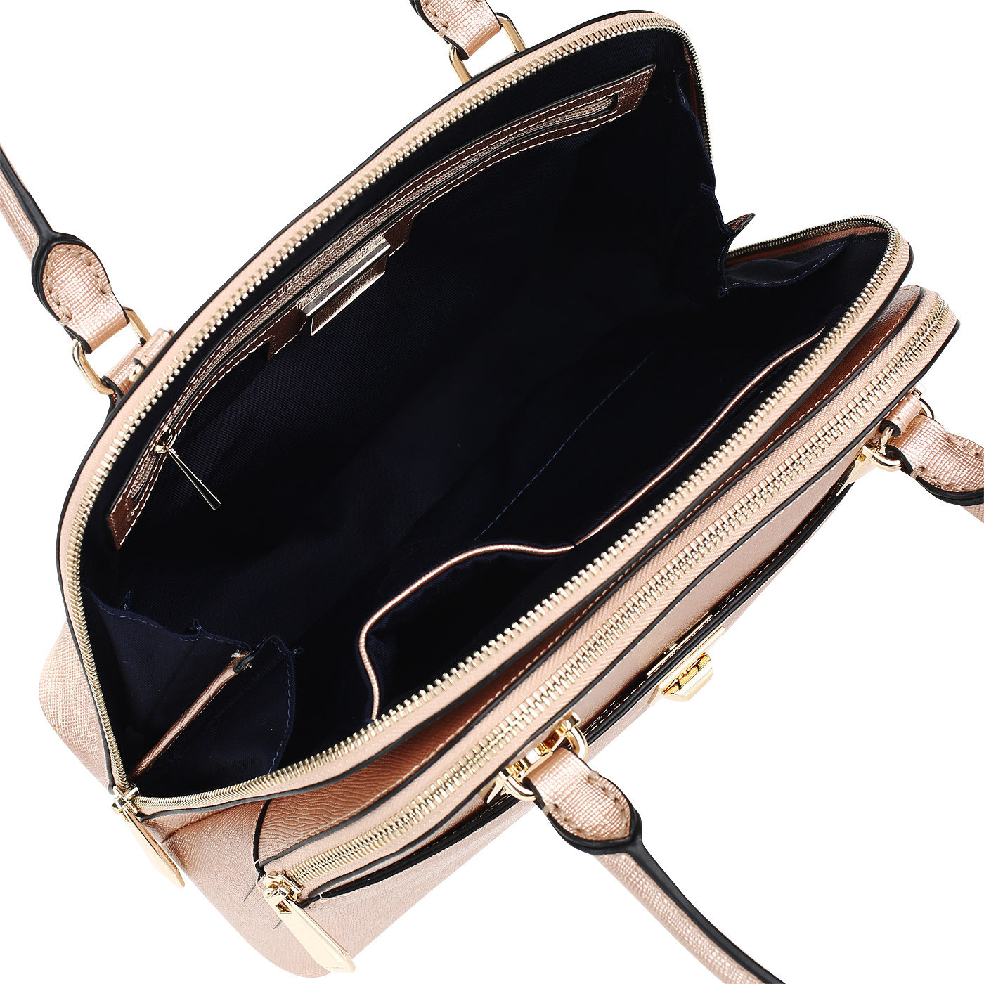 Сафьяновая сумка на молнии Cromia Mina