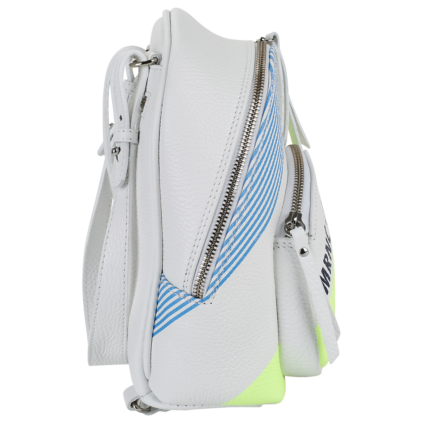 Рюкзак из зернистой кожи Marina Creazioni 