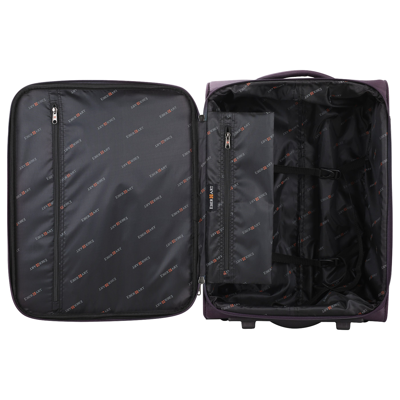 Чемодан маленький S тканевый Eberhart Laguna