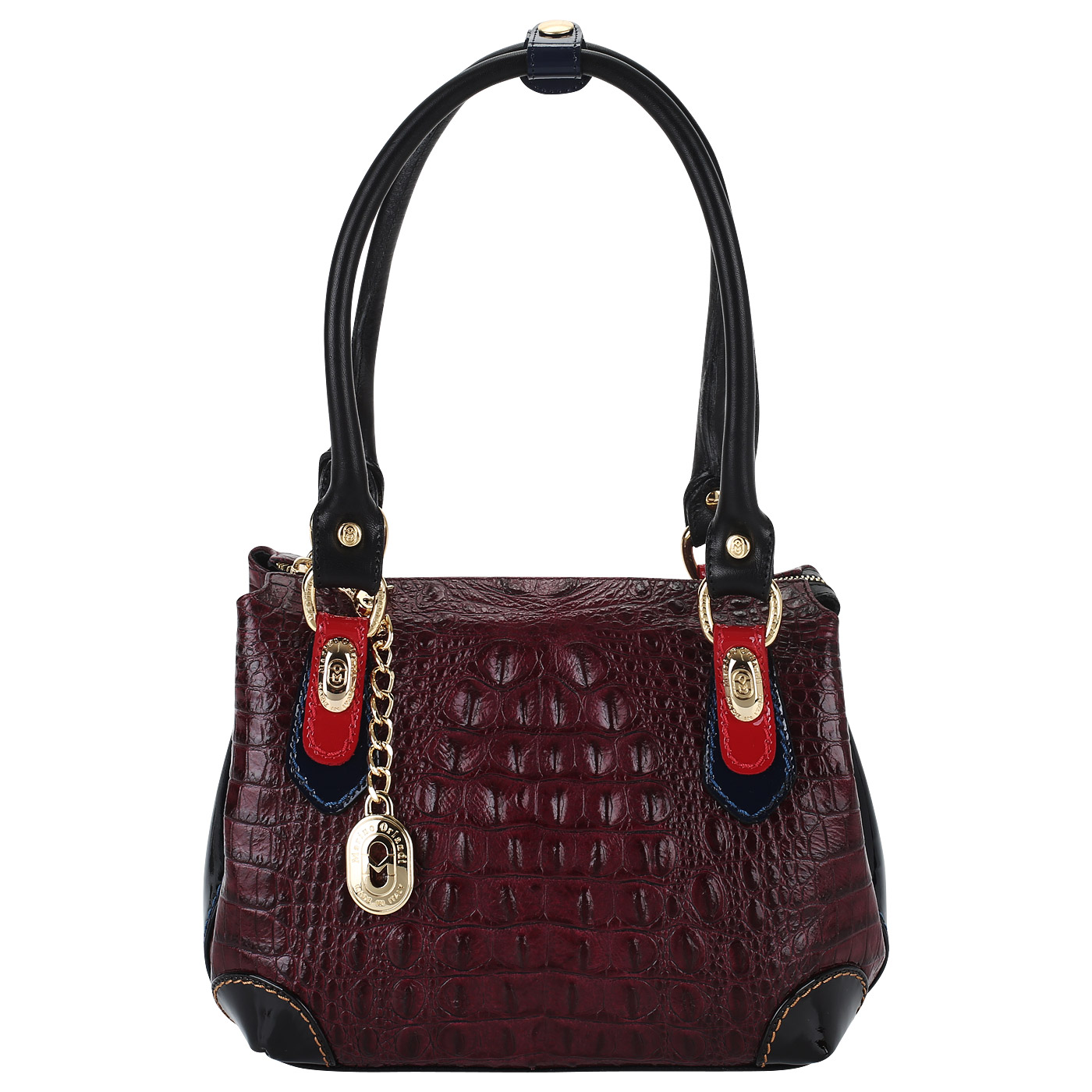 Marino Orlandi Сумка с отделкой под крокодиловую кожу