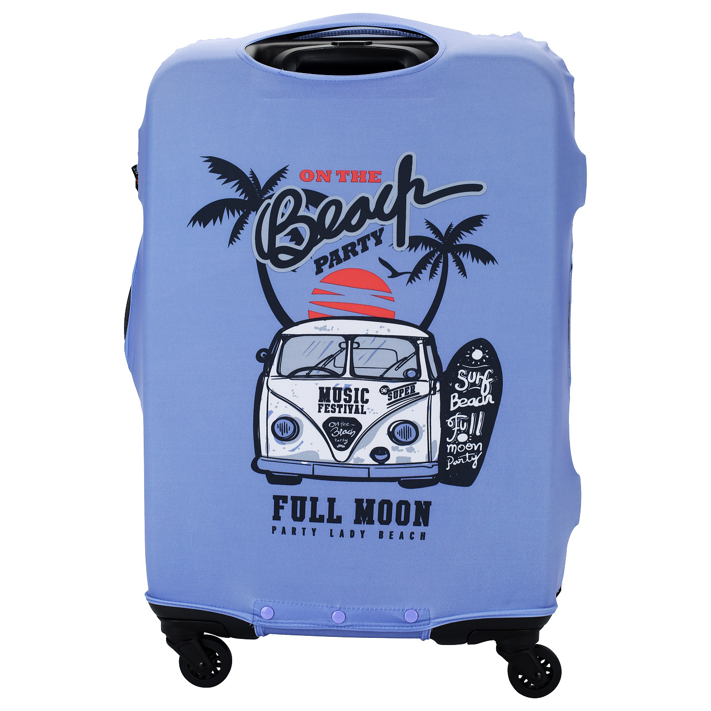 Чехол для чемодана Eberhart Full Moon Beach Party