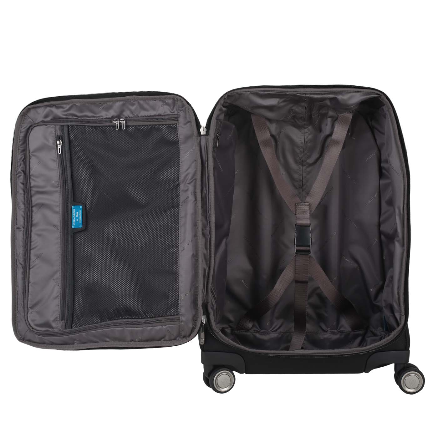 Чемодан для ручной клади из натуральной кожи Piquadro Brief