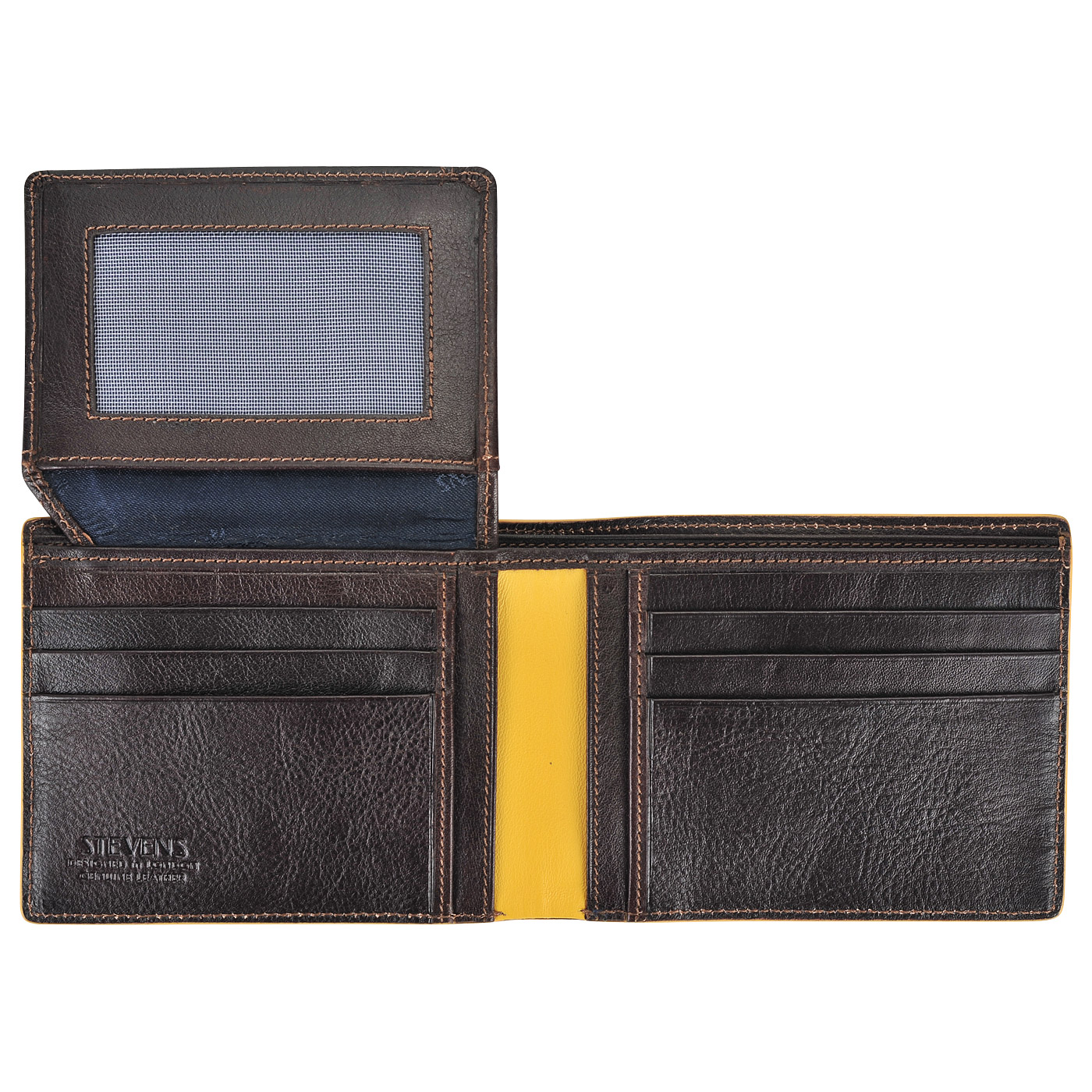 Мужское портмоне из натуральной кожи Stevens 