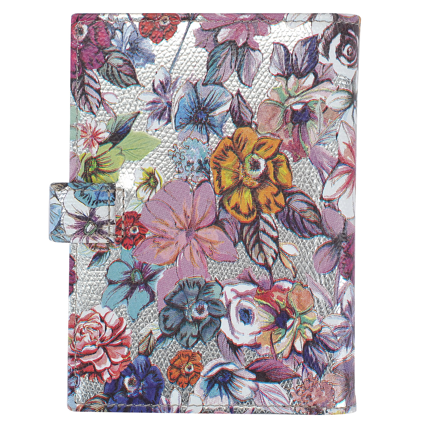 Кожаная обложка для паспорта и автодокументов Aurelli Luna fiore