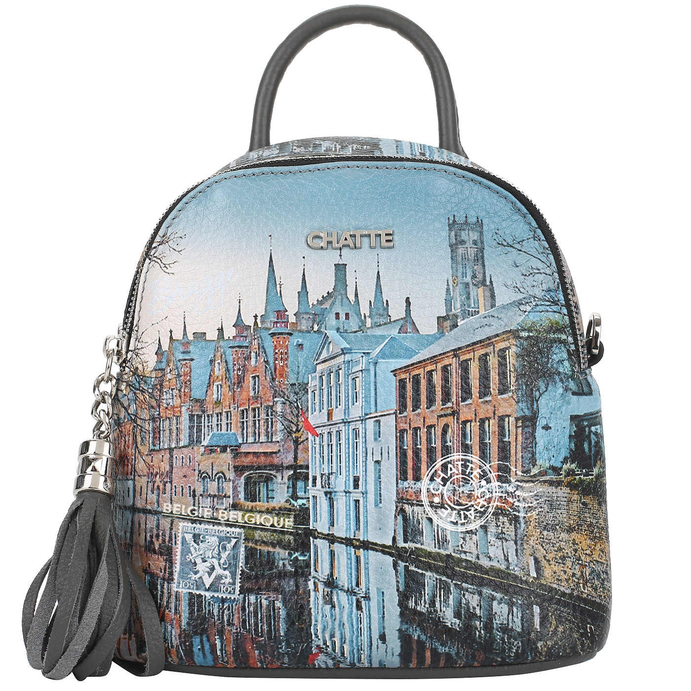 Chatte Маленький кожаный рюкзак