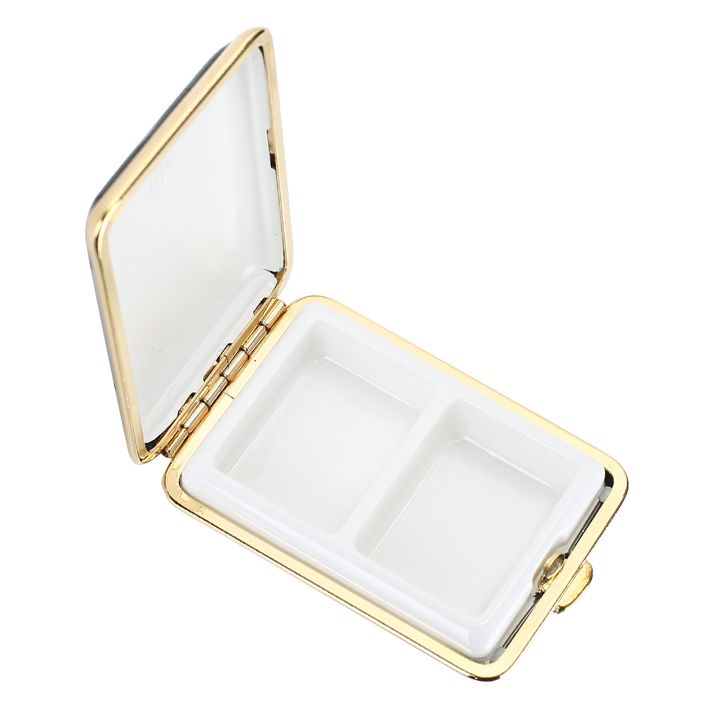 Таблетница с отделкой под крокодиловую кожу Braun Buffel Glanzcroko