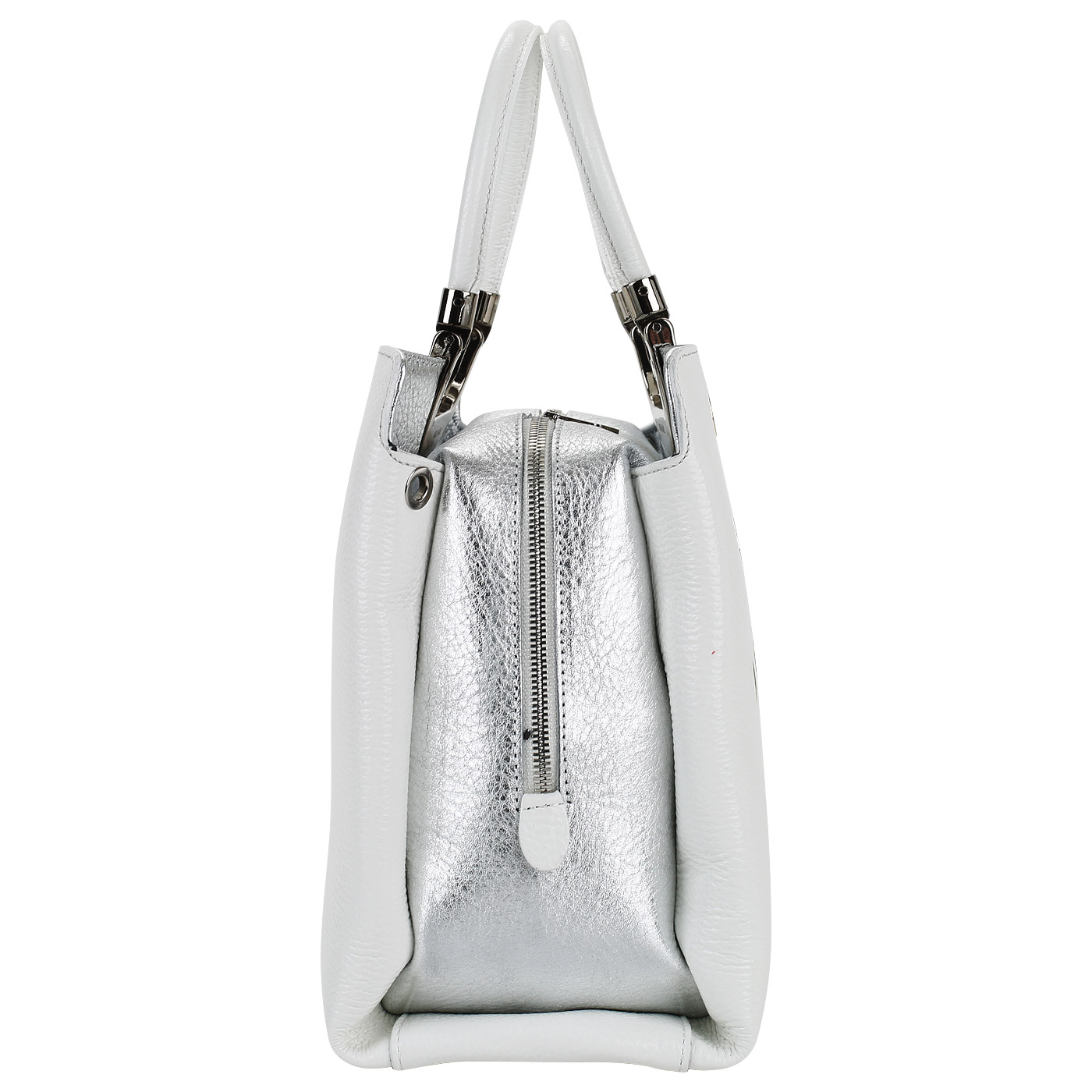 Кожаная сумка с клепками Gilda Tonelli Niagara Lamin