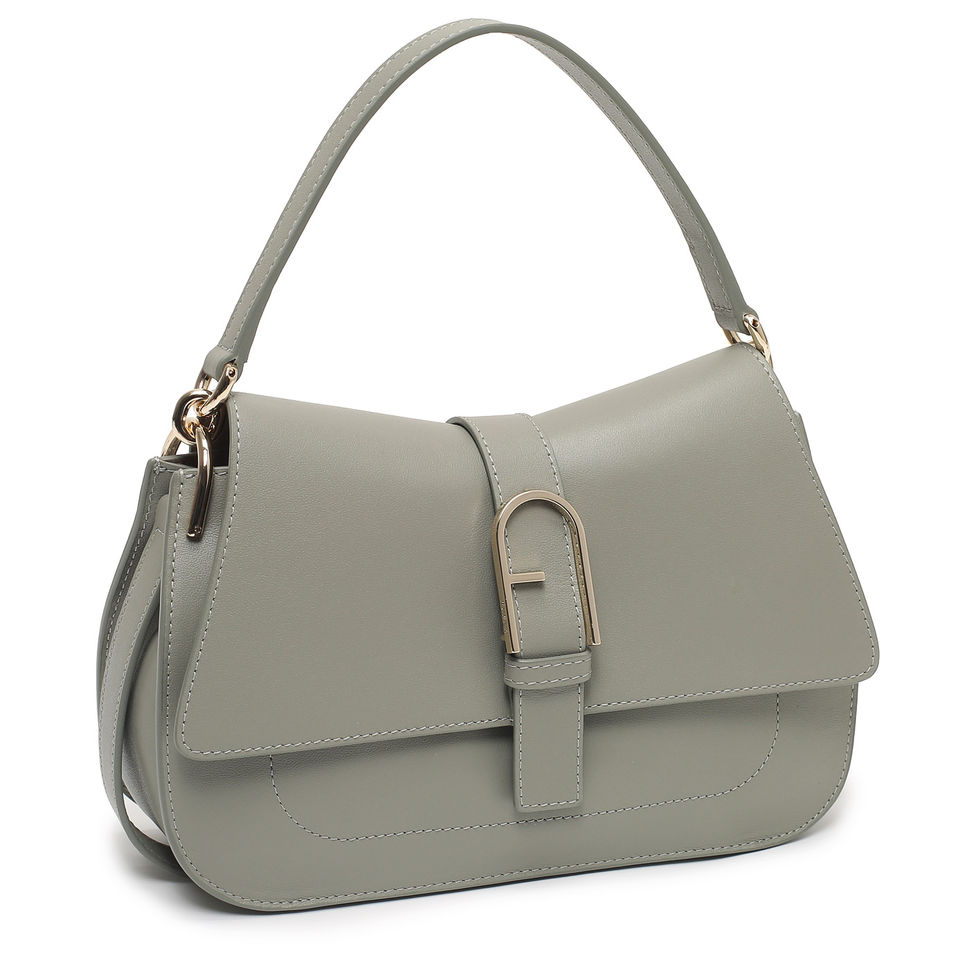 Кожаная сумка Furla Flow