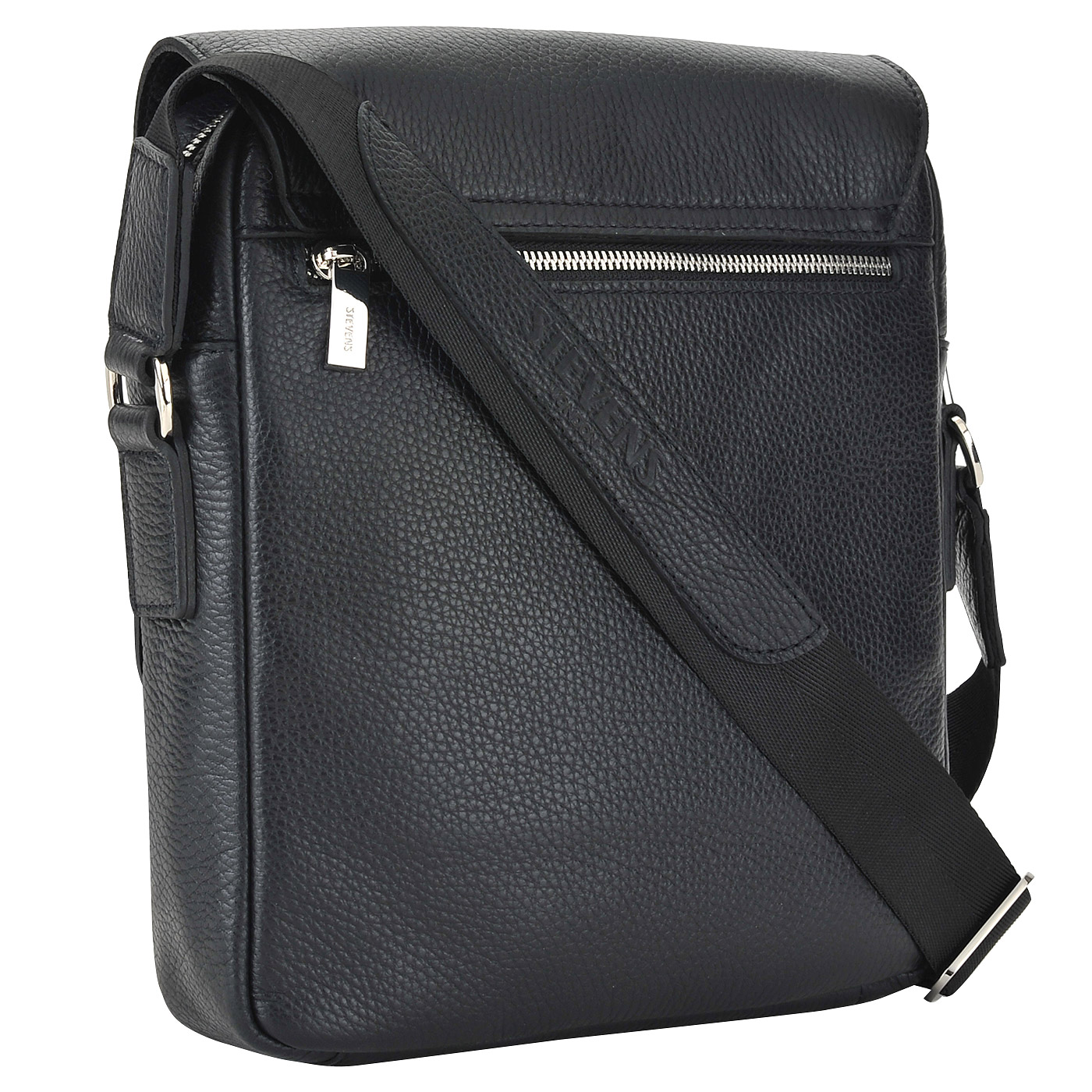 Мужская кожаная сумка через плечо Stevens 
