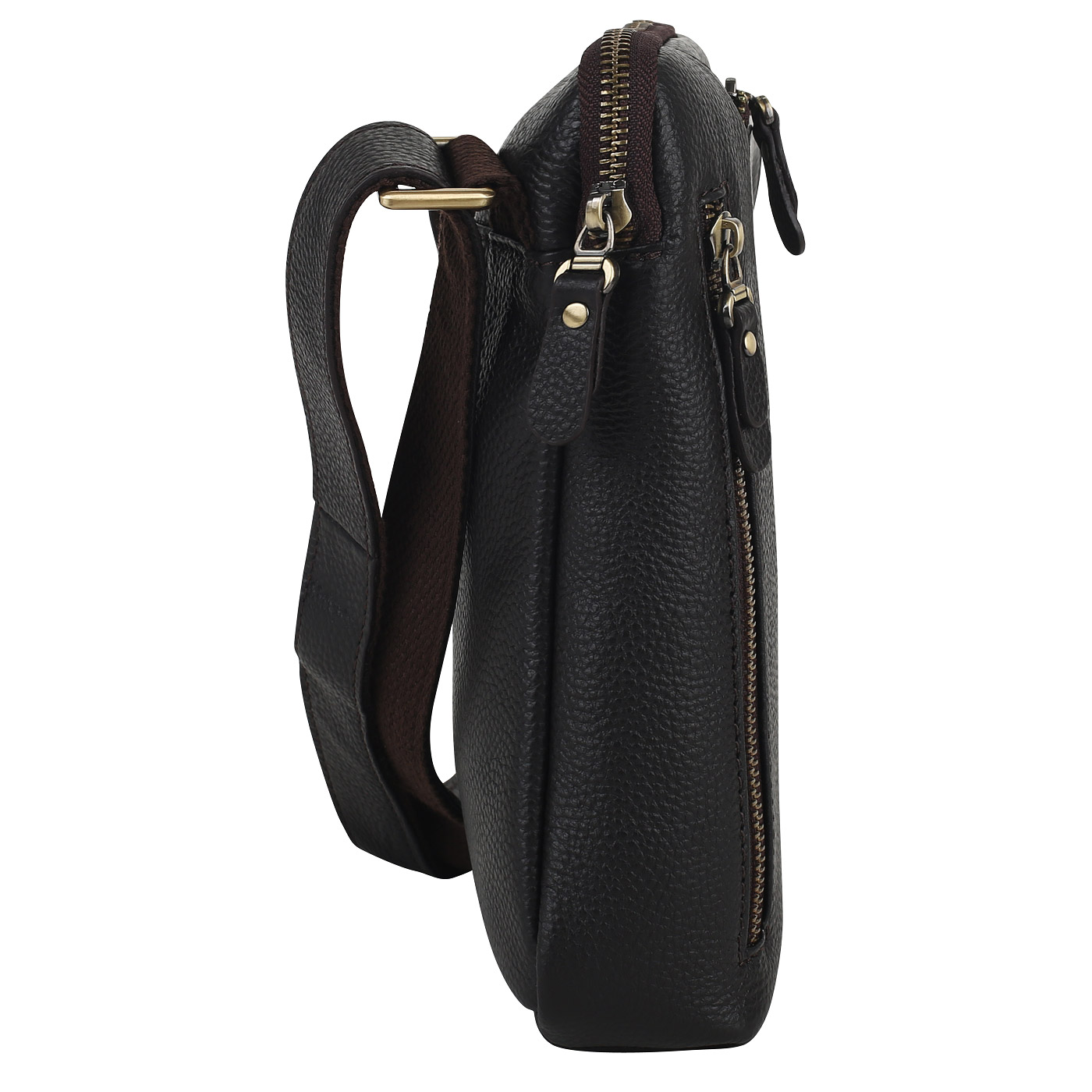 Кожаная сумка через плечо Dr. Koffer 