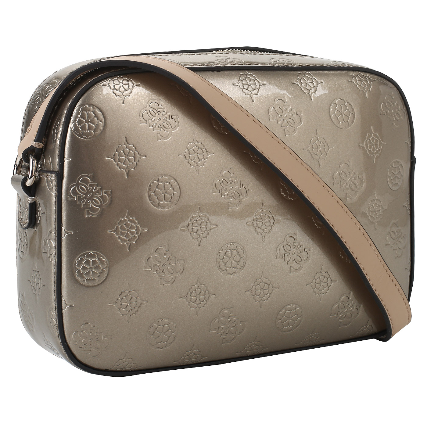 Тисненая сумочка на молнии Guess Kamryn