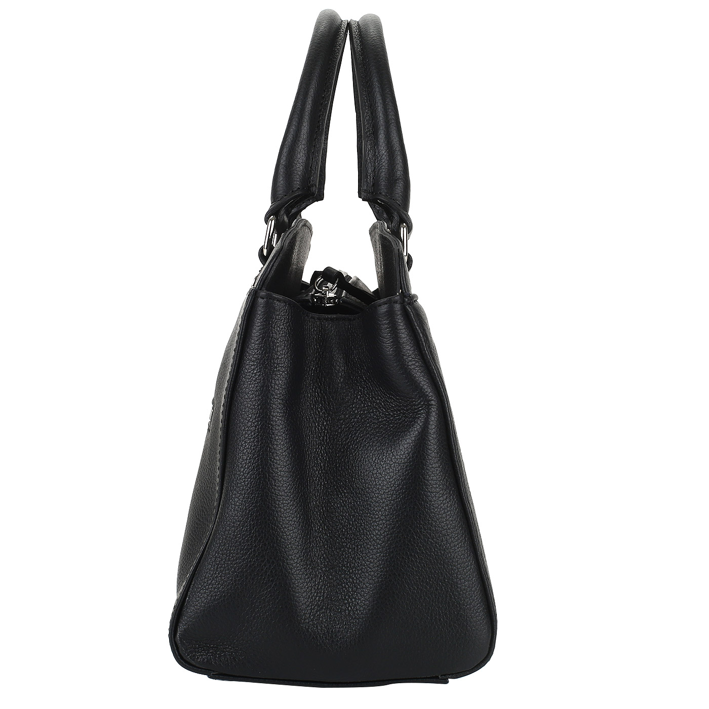 Кожаная сумка со съемным ремешком Marina Creazioni 