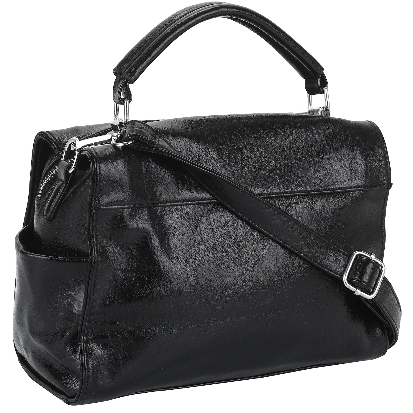 Сумка из гладкой экокожи Dispacci 