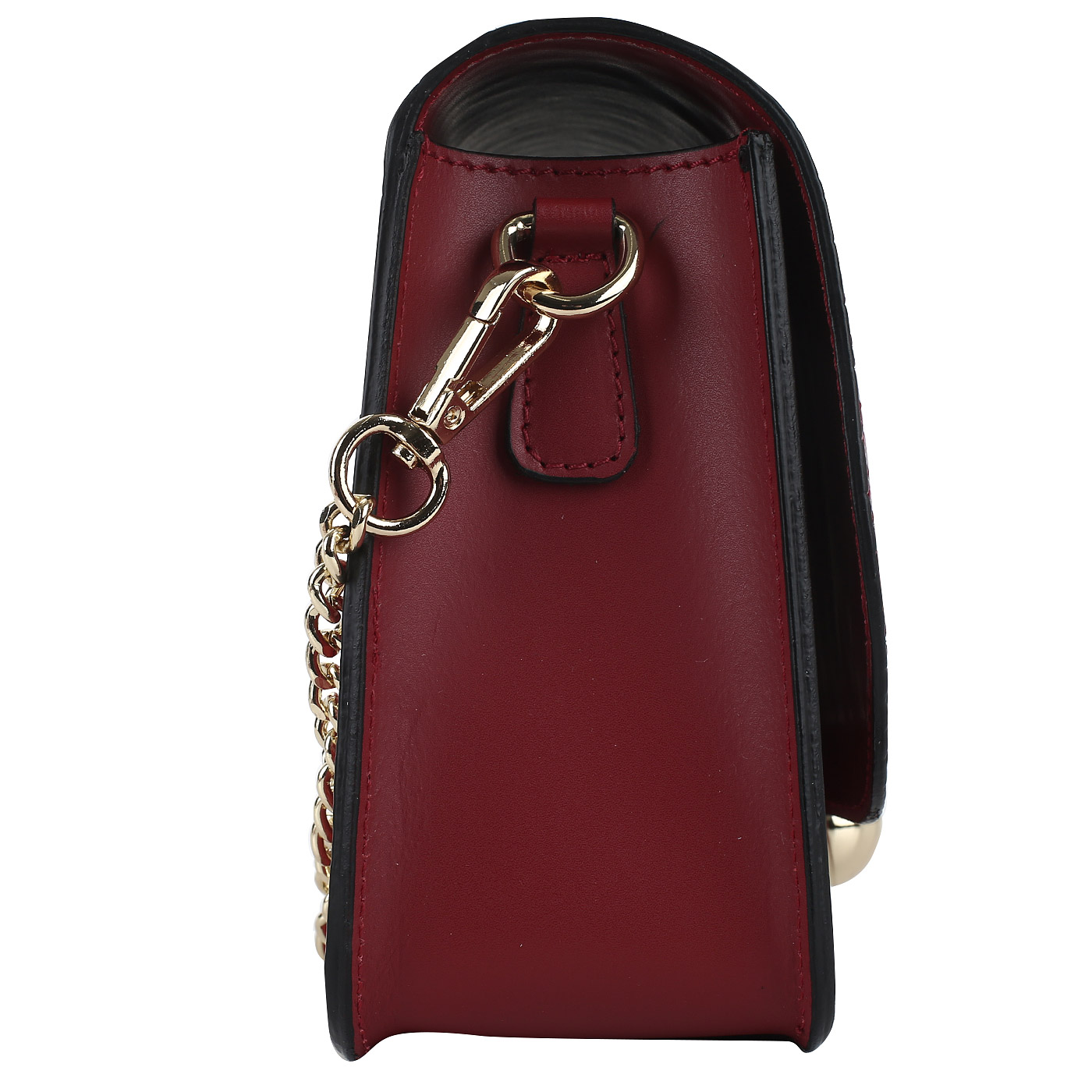 Сумка из комбинированной кожи Sara Burglar Pamela Cocco