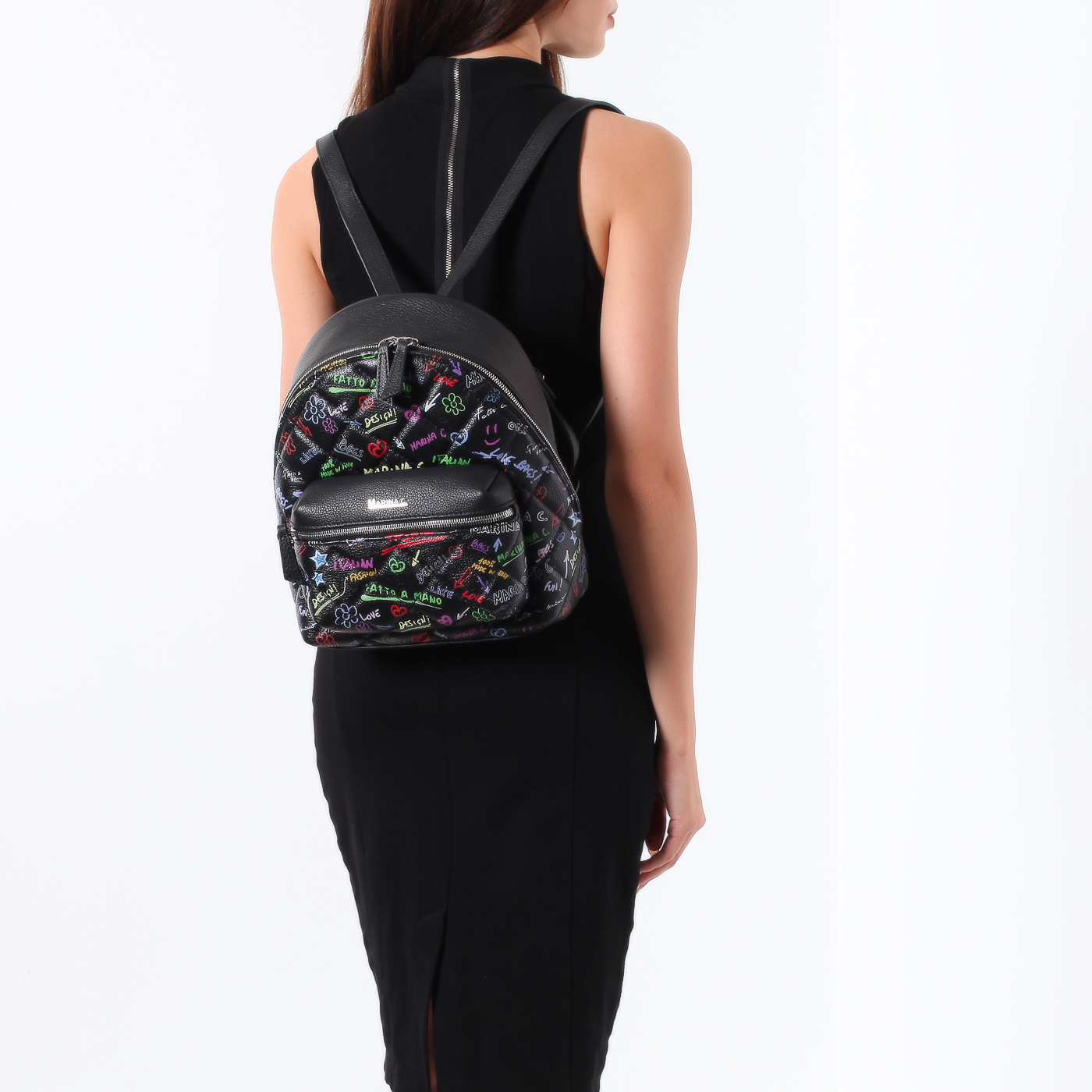 Женский рюкзак с принтом Marina Creazioni 