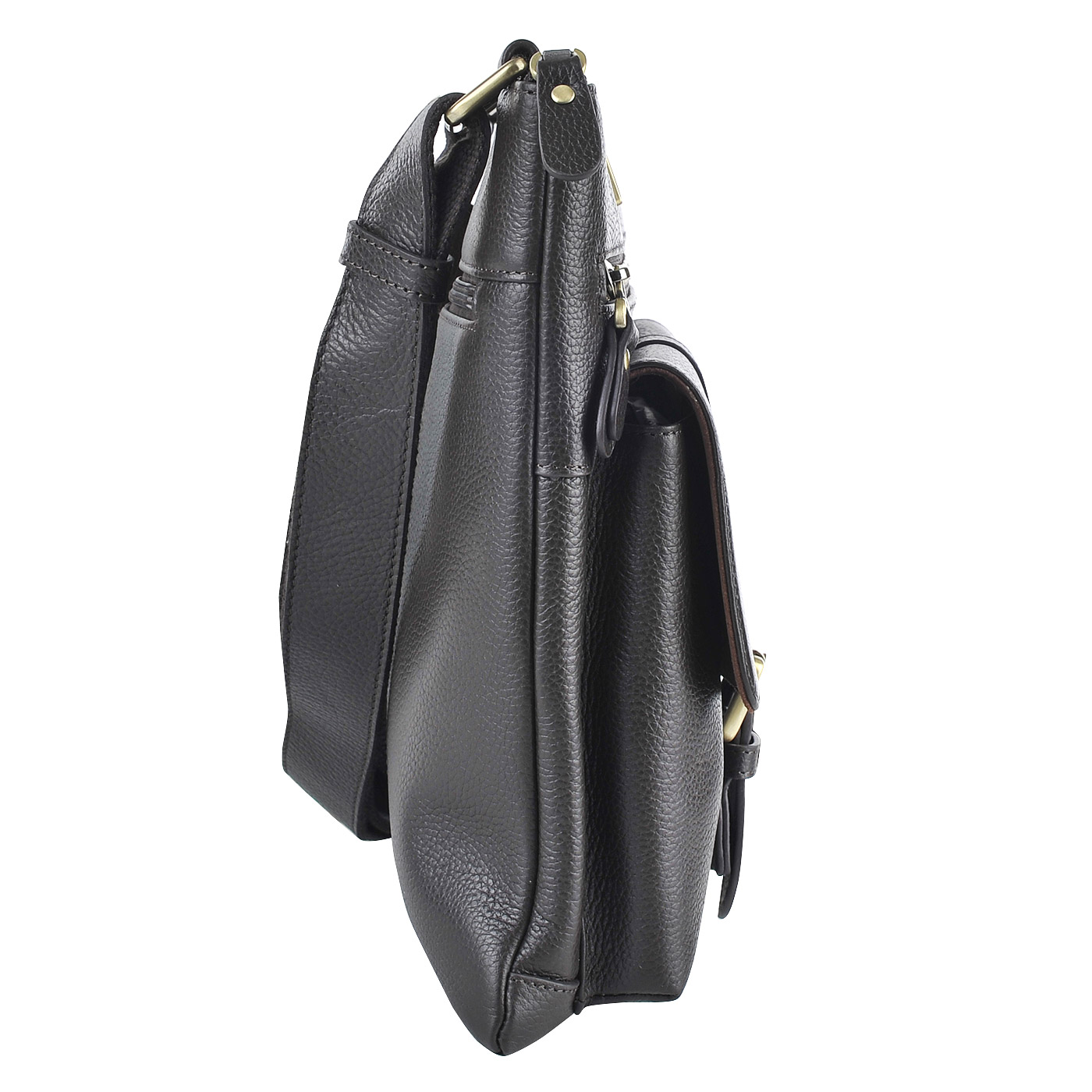 Мужская кожаная сумка через плечо Dr. Koffer 