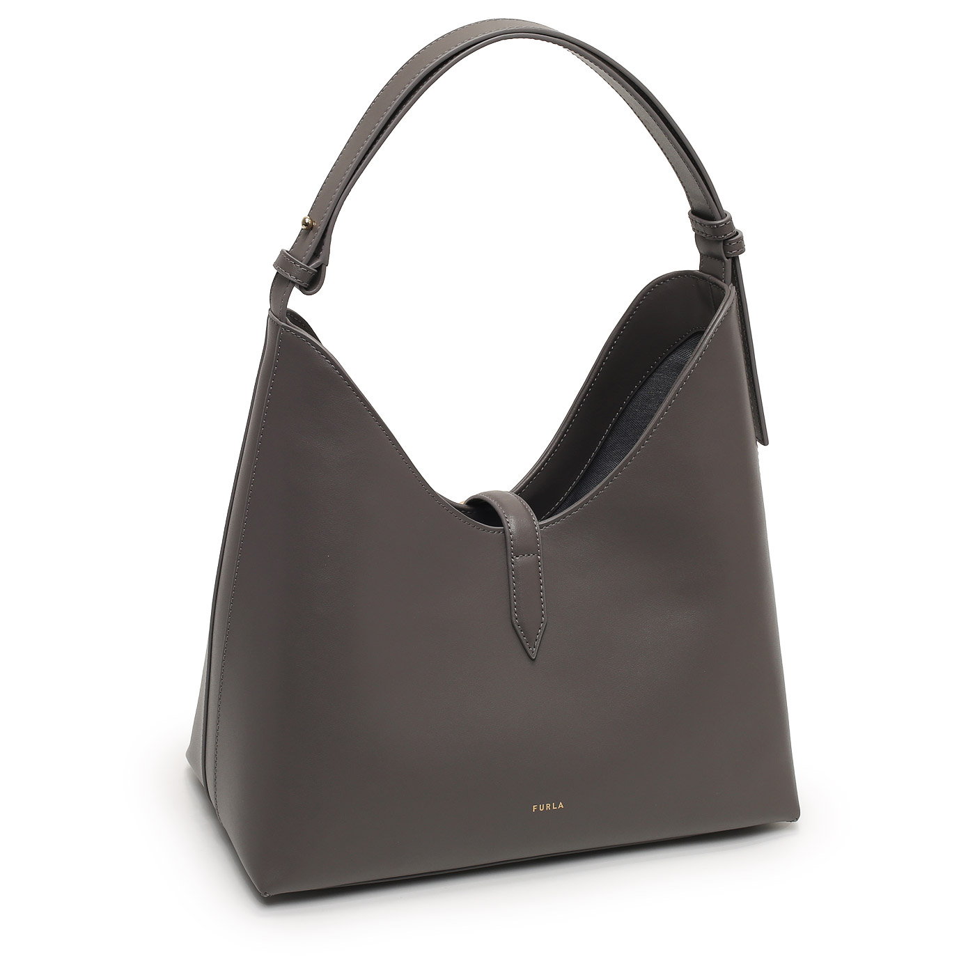 Кожаная сумка Furla Goccia