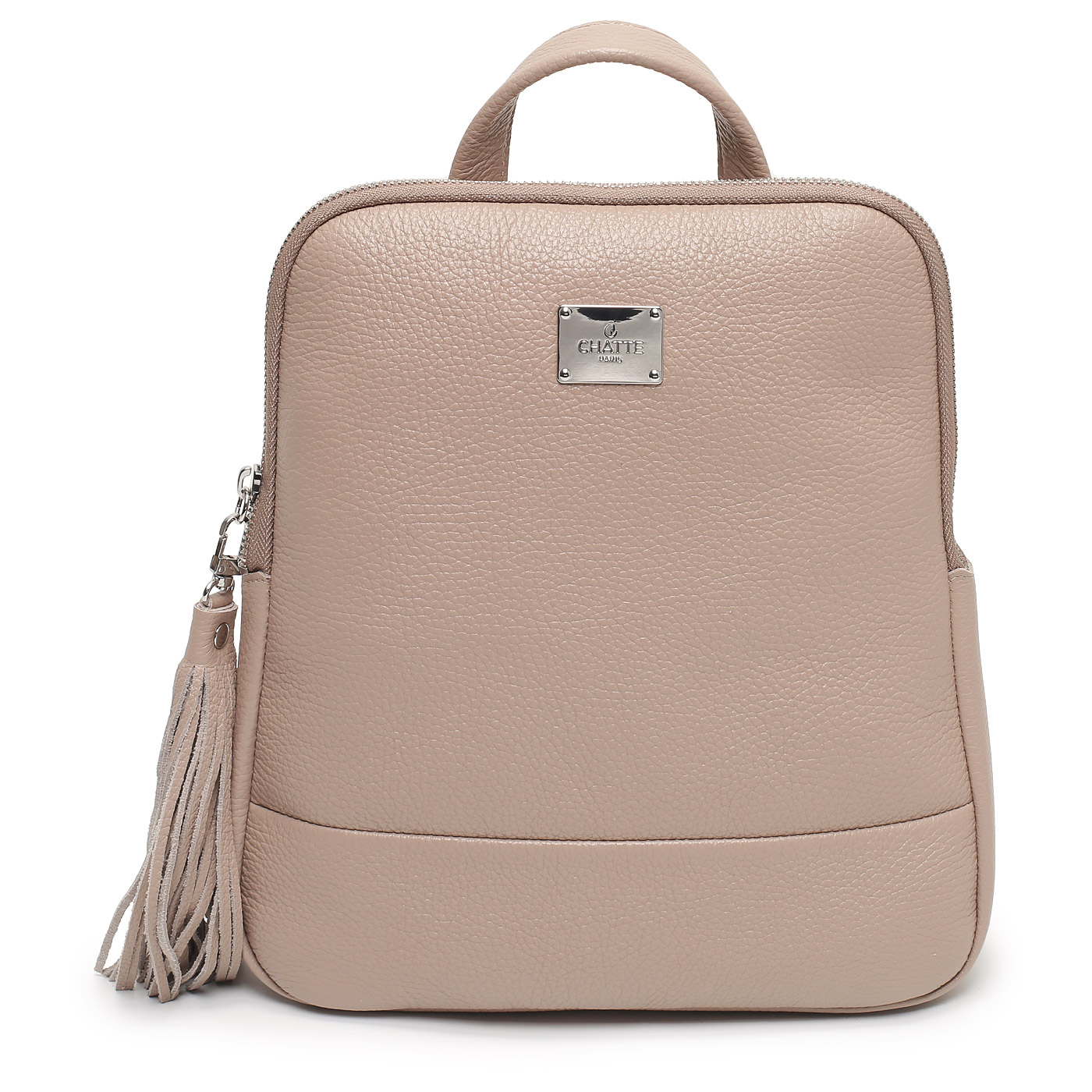 Chatte Кожаный рюкзак на молнии