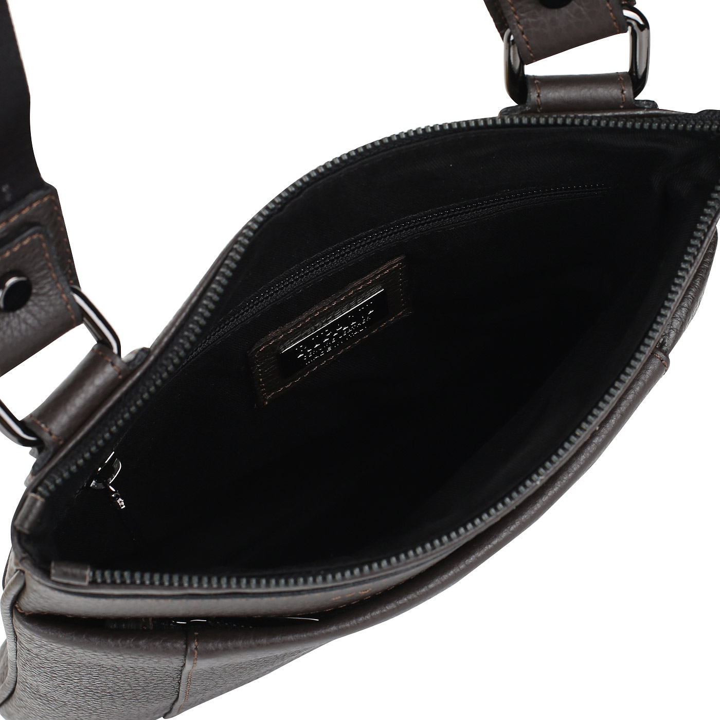 Коричневая сумка из натуральной кожи Ripani Urban