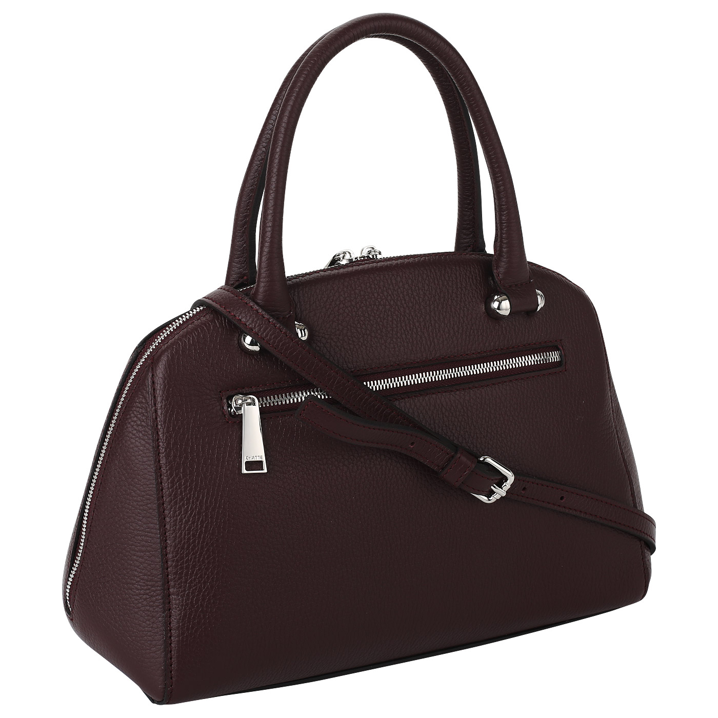 Классическая сумка на двойной молнии Chatte 