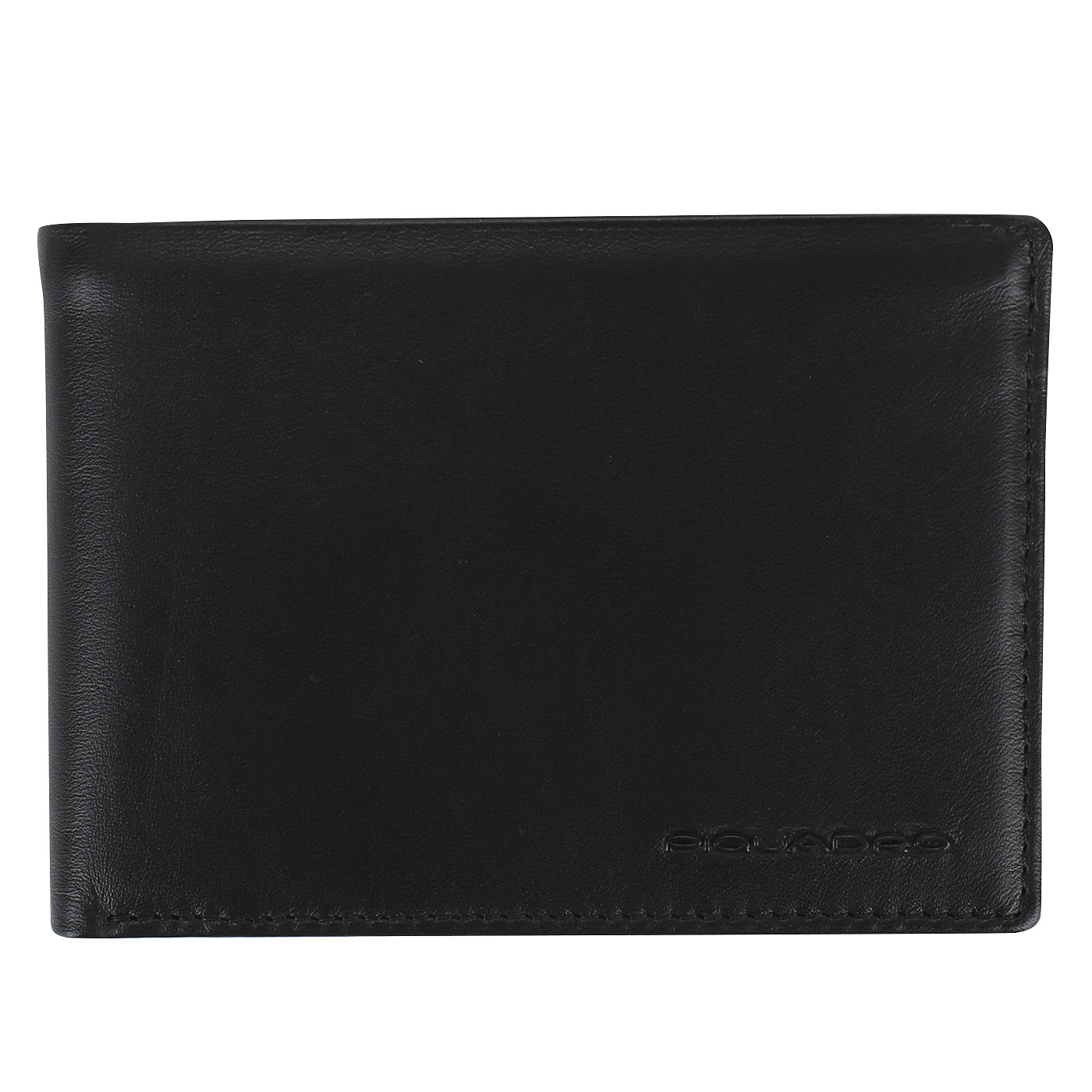 Piquadro Черное кожаное портмоне
