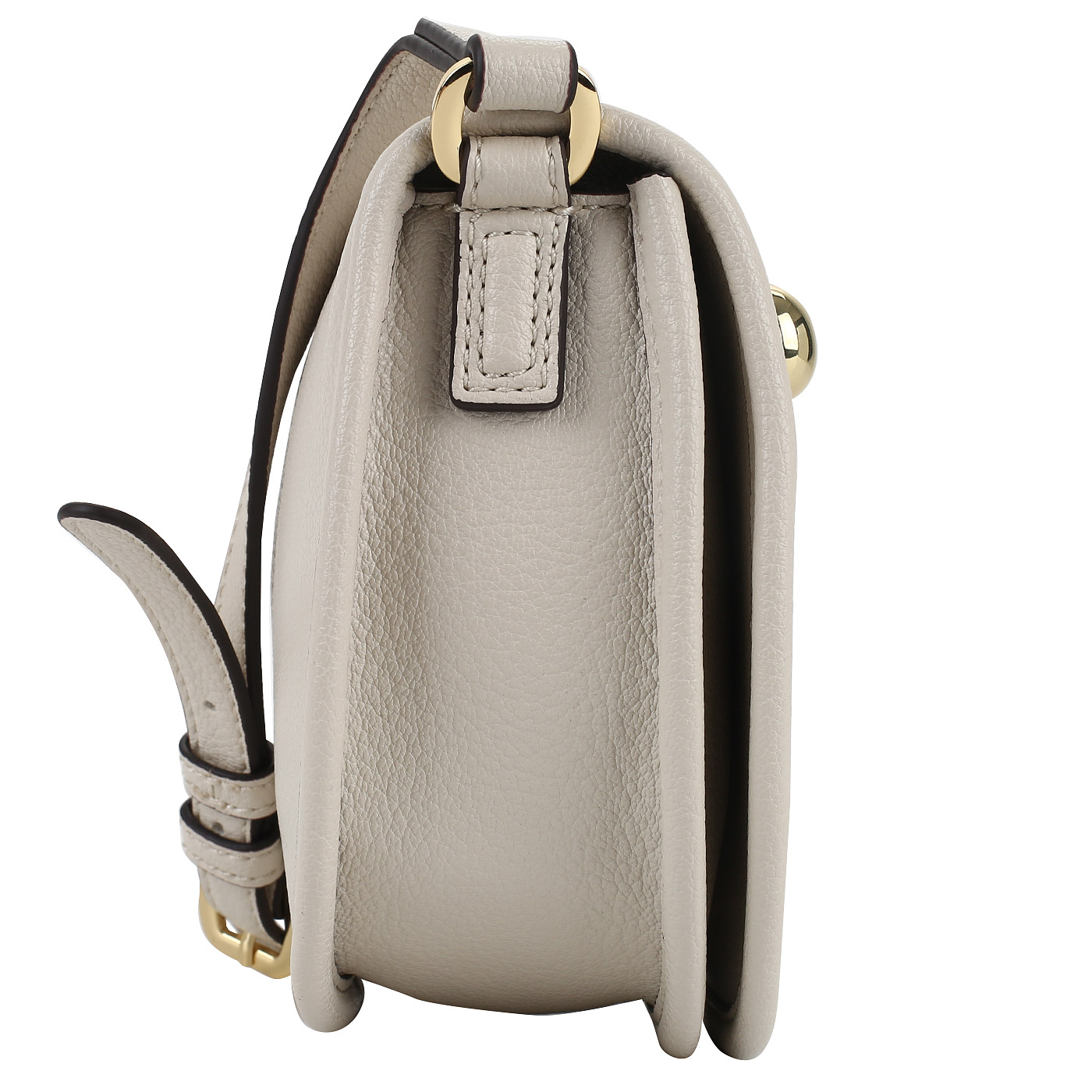 Сумочка-седло с откидным клапаном Love Moschino Lettering LM