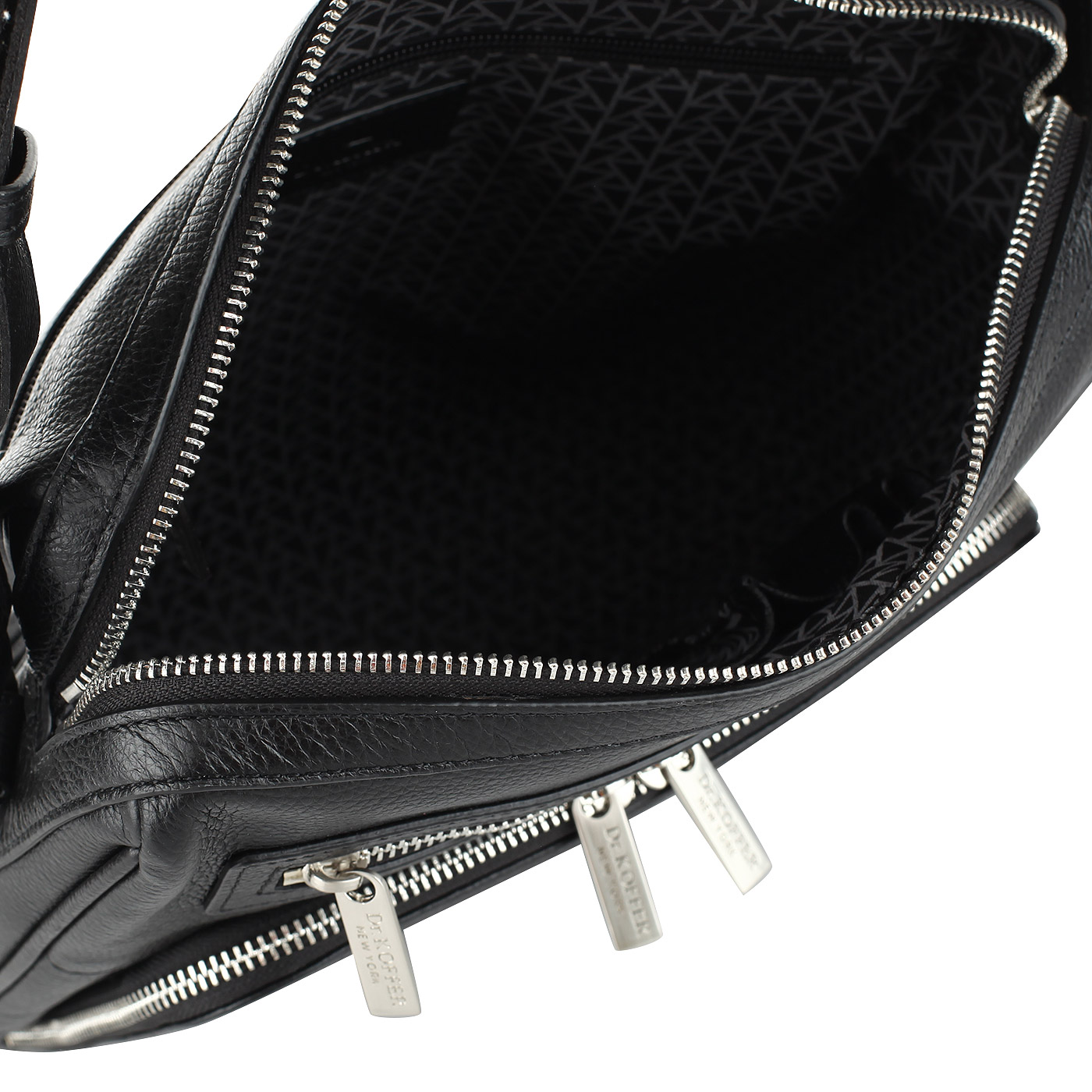 Мужская кожаная сумка через плечо Dr. Koffer 