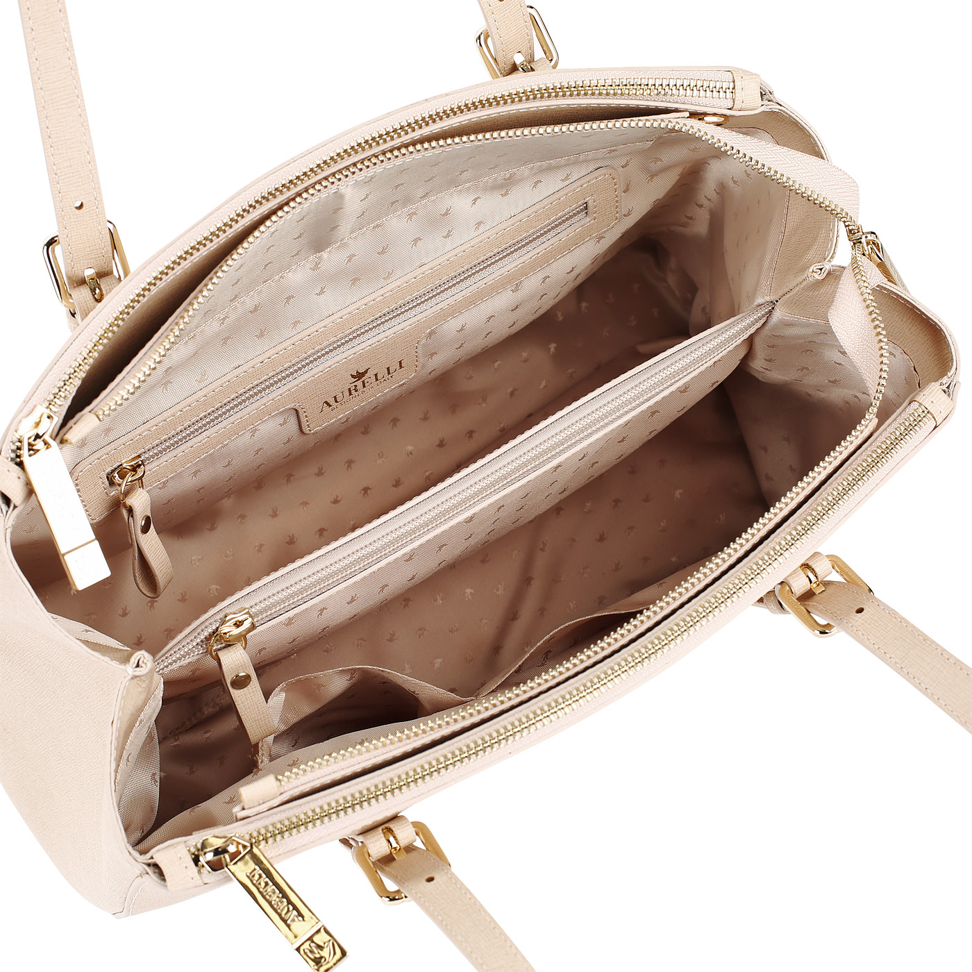 Сумка из сафьяна Aurelli Saffiano