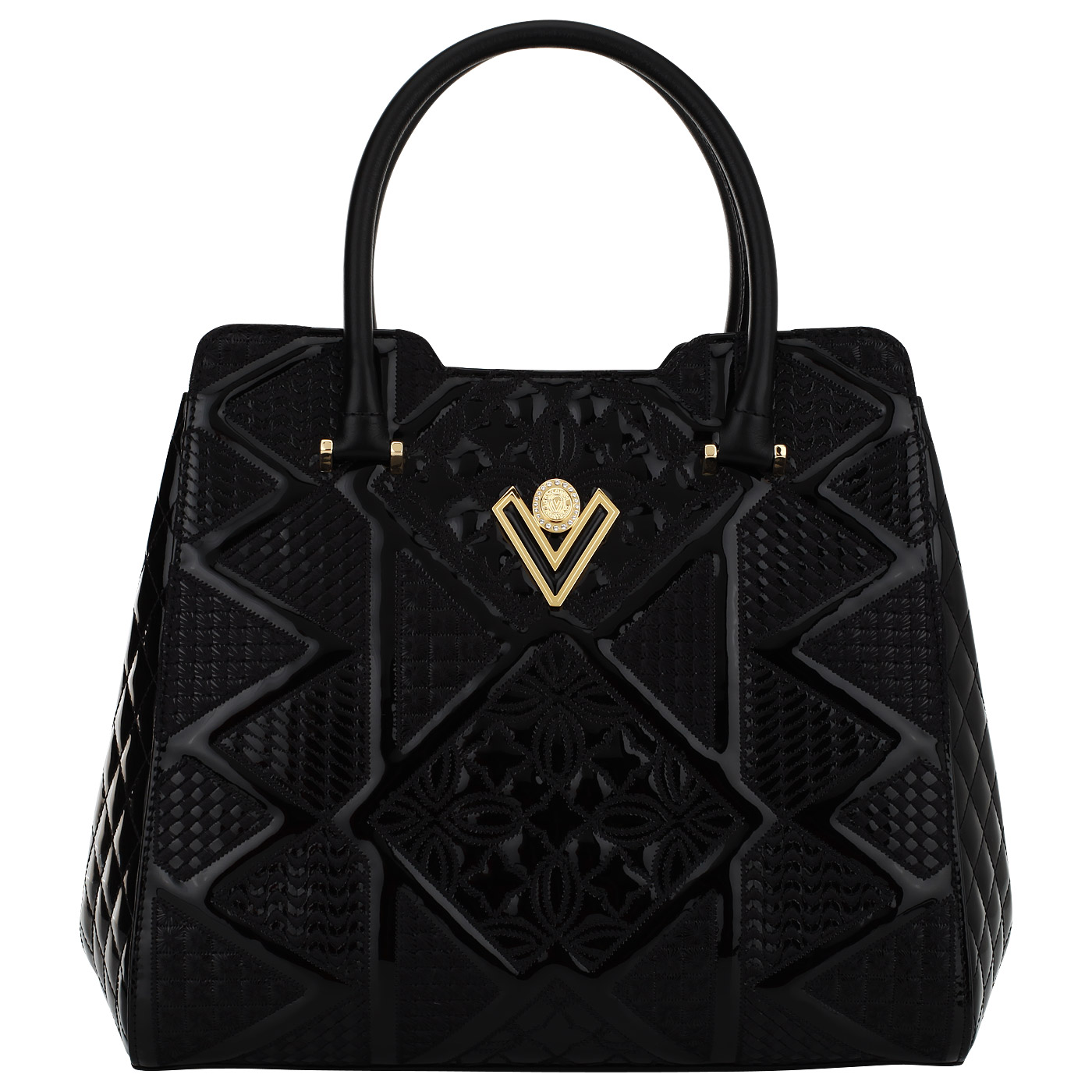 Valentino Orlandi Лаковая сумка