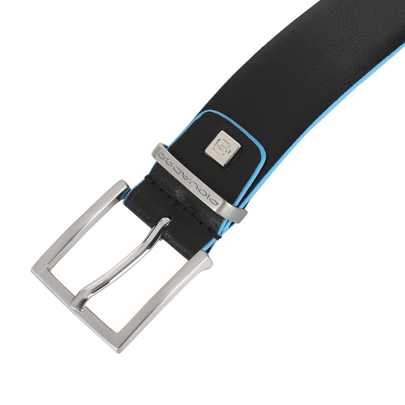 Ремень из кожи Piquadro Blue square