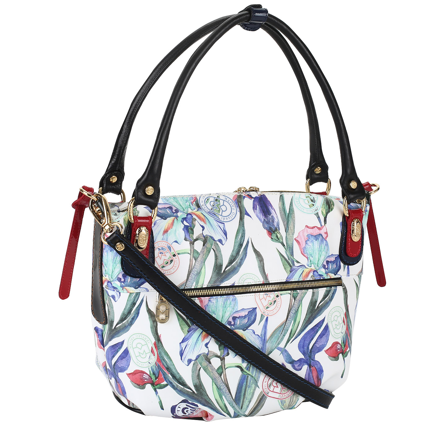 Сумка с цветочным принтом Marino Orlandi 