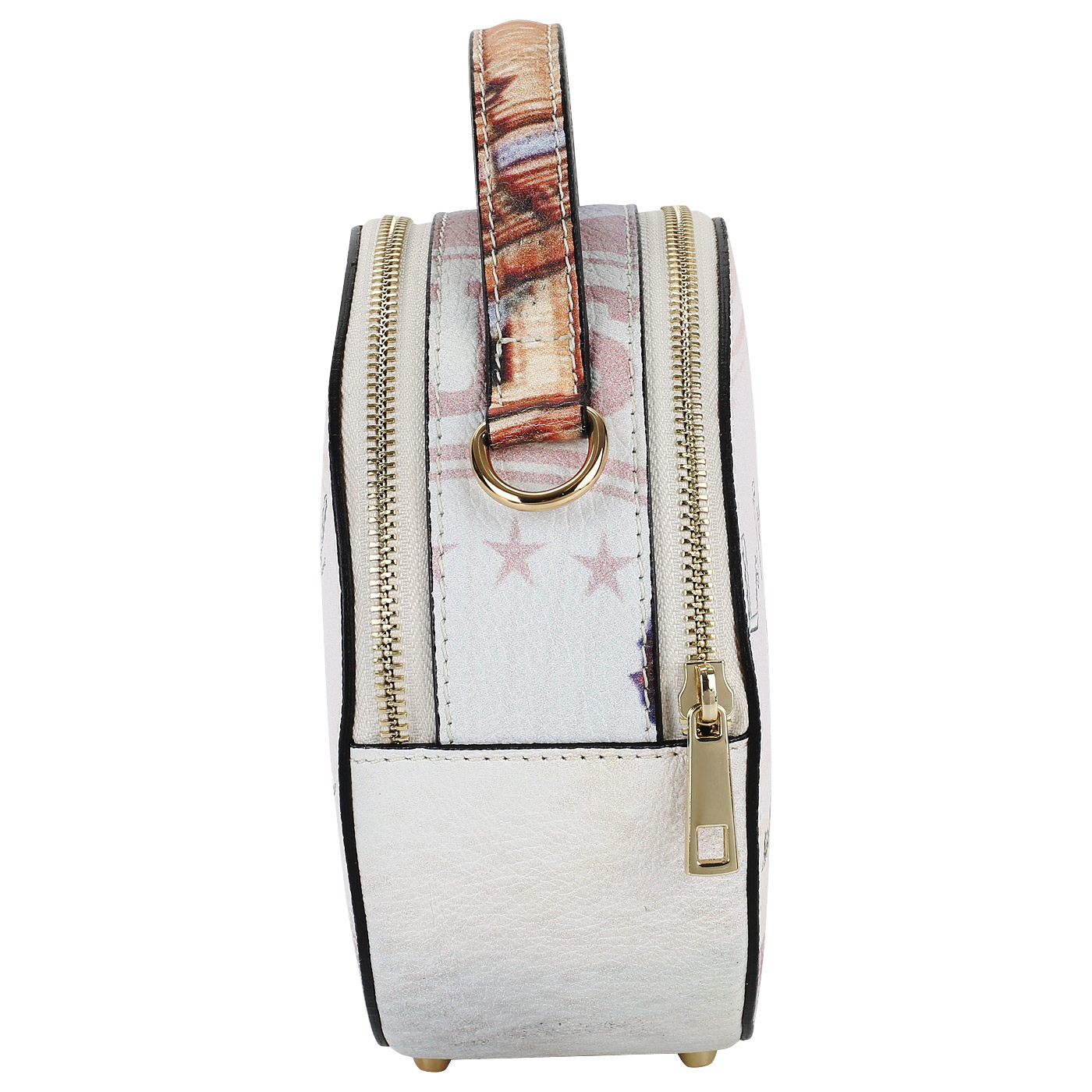 Кожаная сумочка через плечо Acquanegra Paris