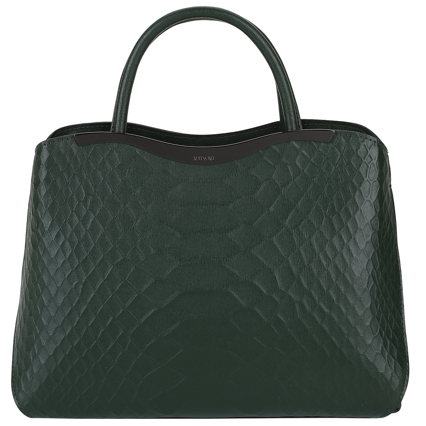 Ripani Зеленая сафьяновая сумка