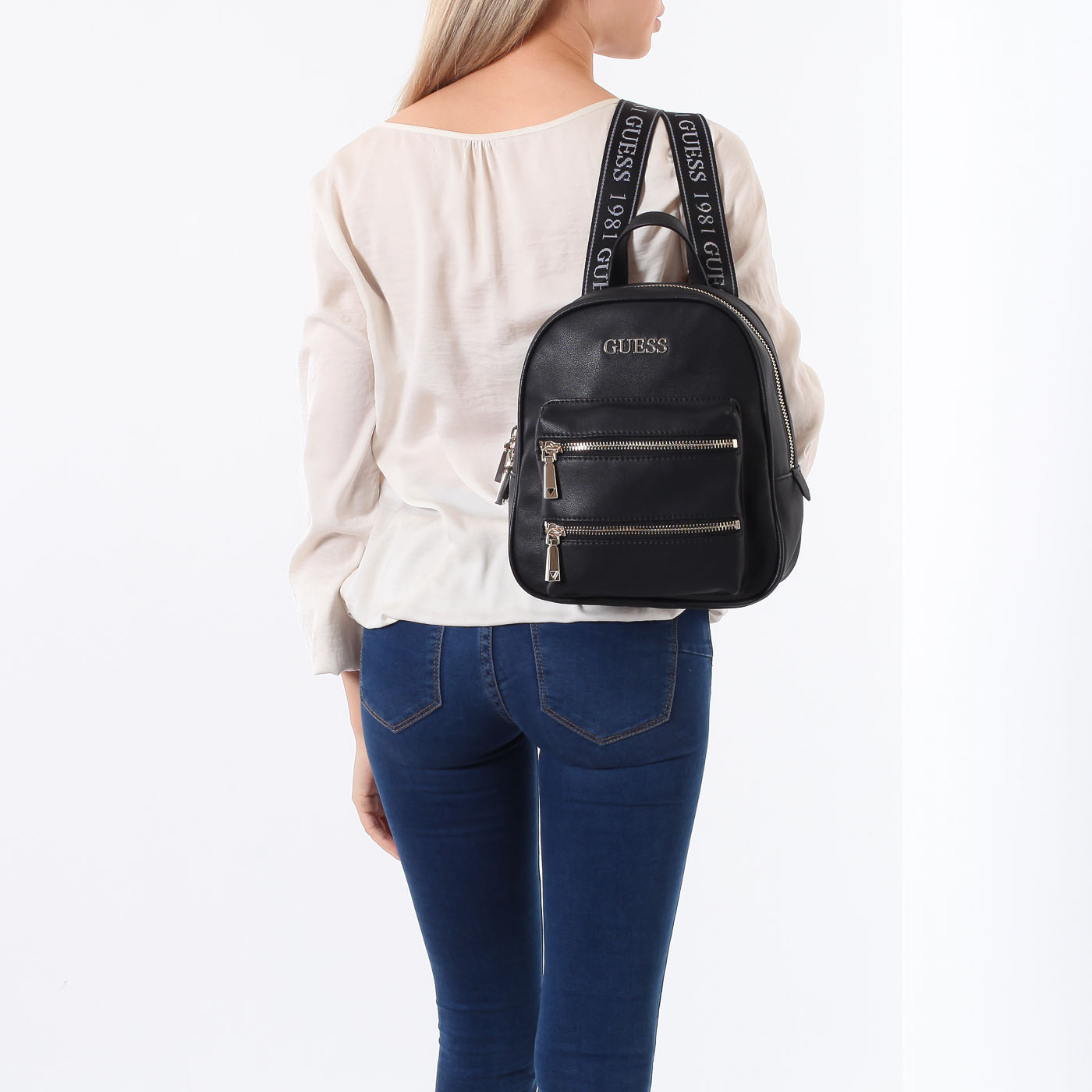 Городской рюкзак на двойной молнии Guess Caley