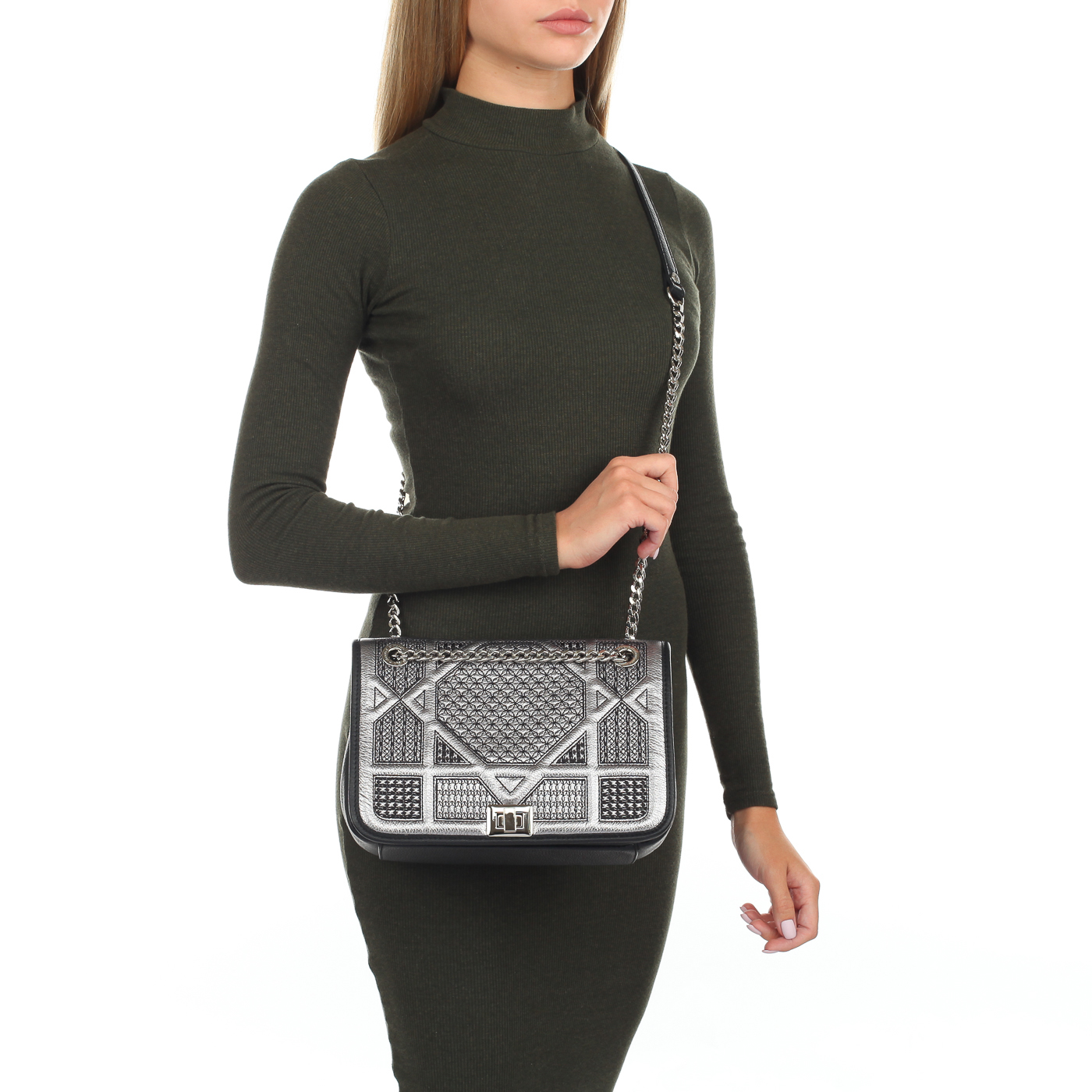 Сумочка с вышивкой Marina Creazioni 