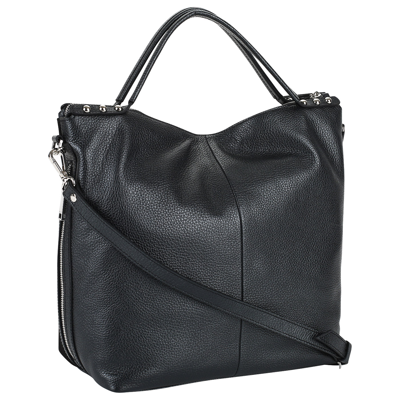 Сумка из металлизированной кожи Chatte 