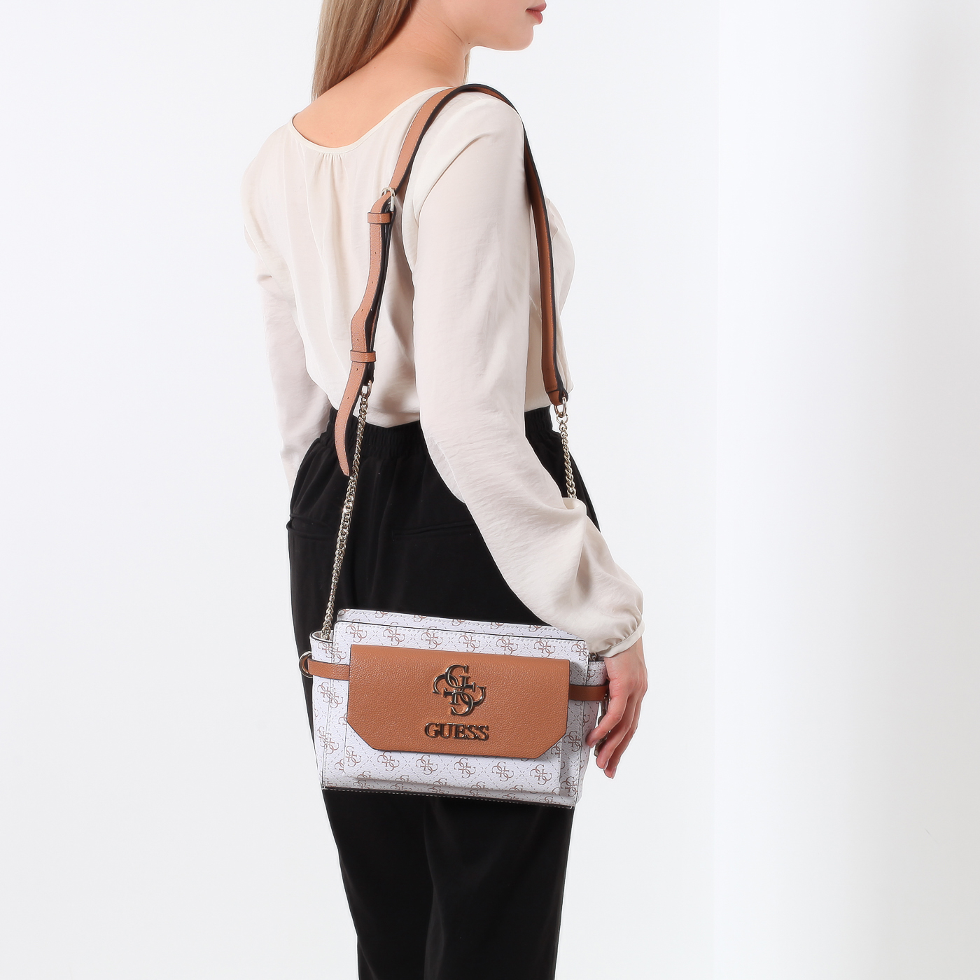 Комбинированная сумка на плечо Guess Esme