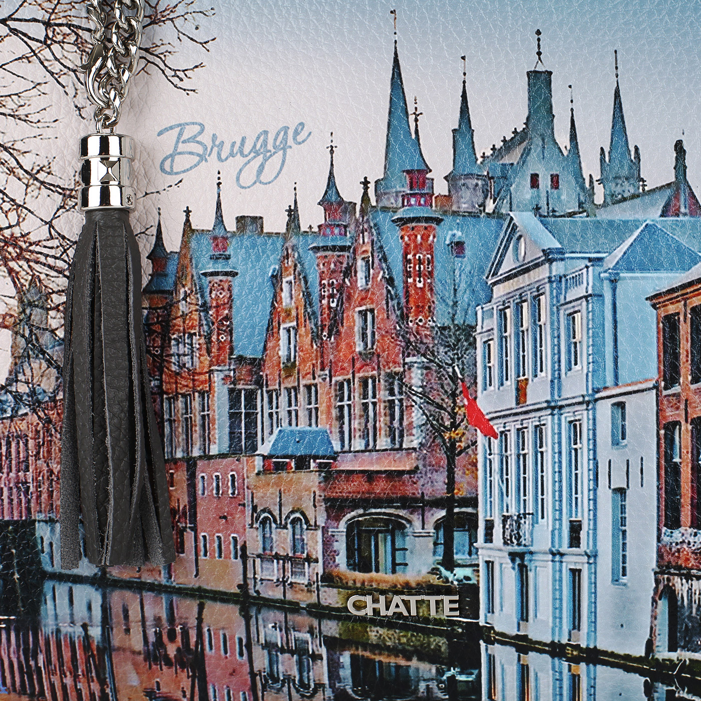 Сумка с принтом Chatte 