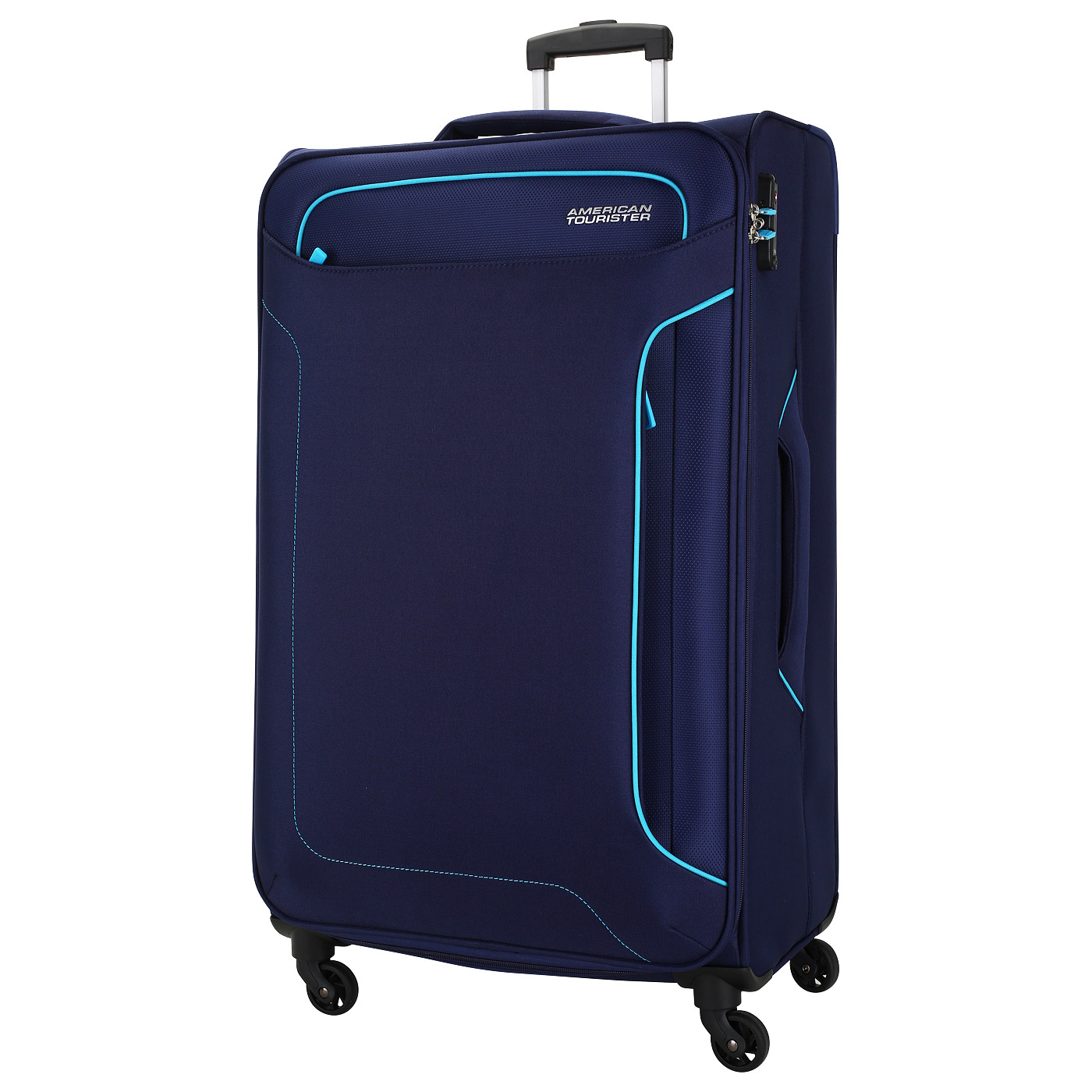 American Tourister Чемодан большой L тканевый с кодовым замком