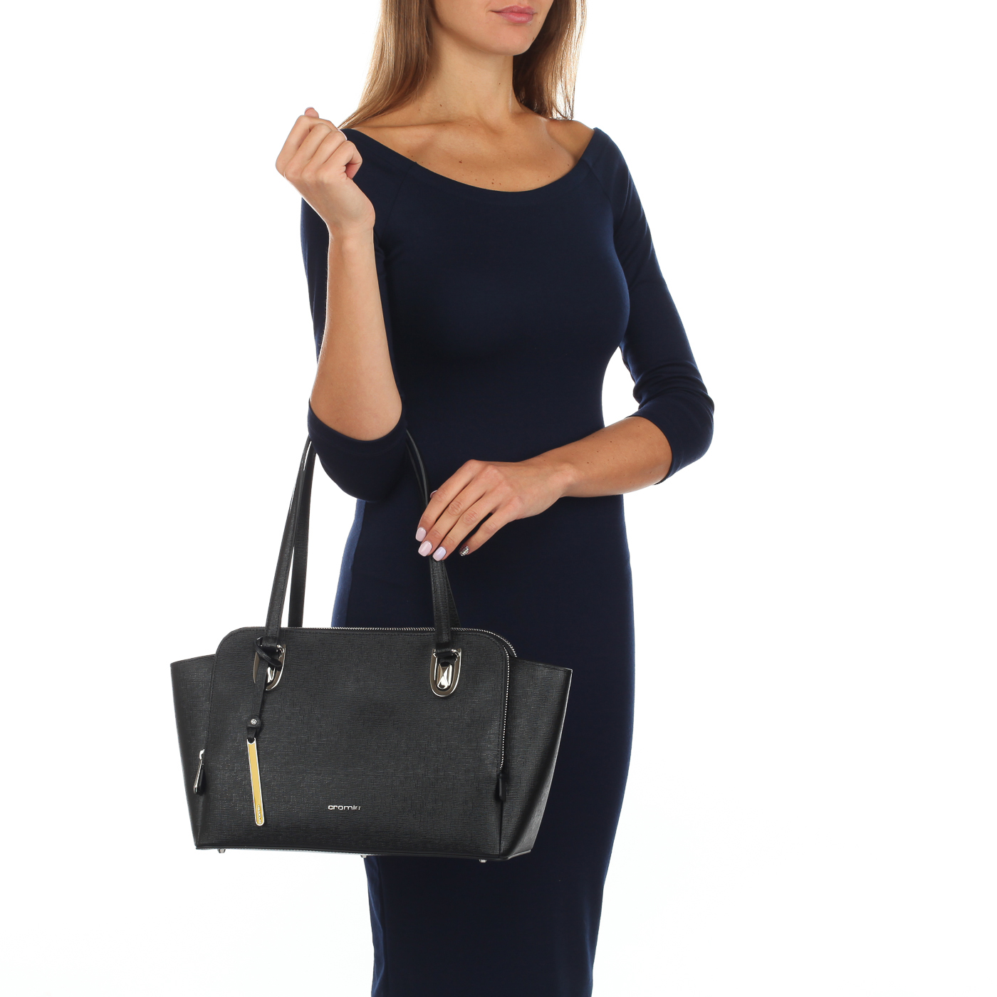 Сумка с тремя отделами Cromia Mina